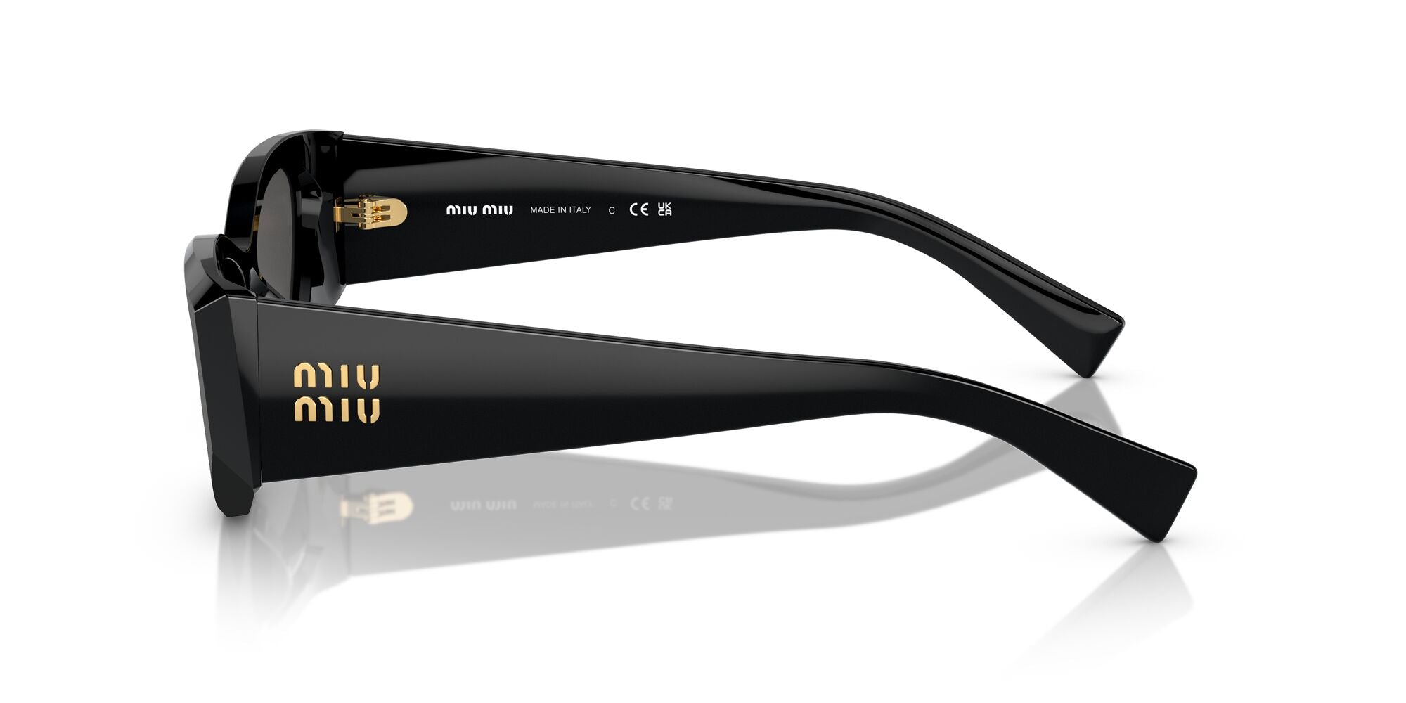 Miu Miu MU 06YS 1AB5S0 Black 54mm Sunglasses | Eye Concepts Australia