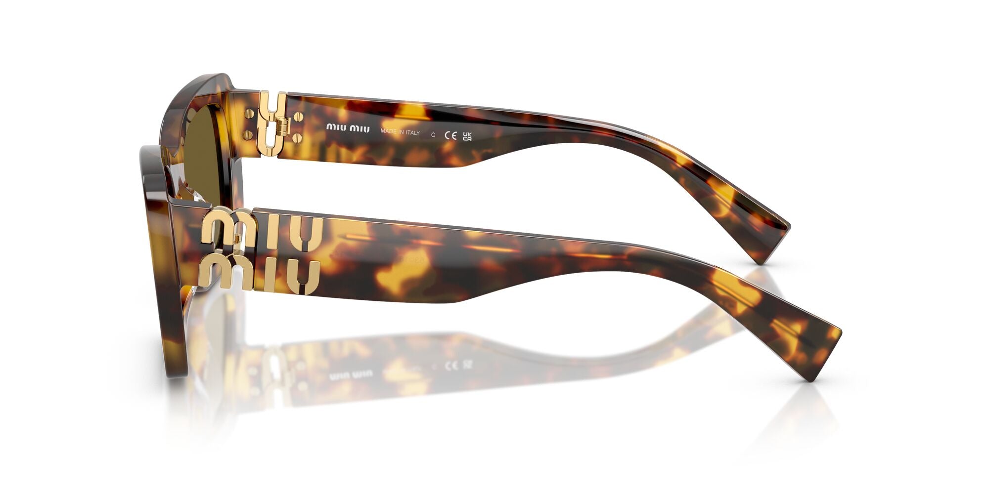 MIU MIU, 0MU 07YS, 14L09Z Honey Havana, 53