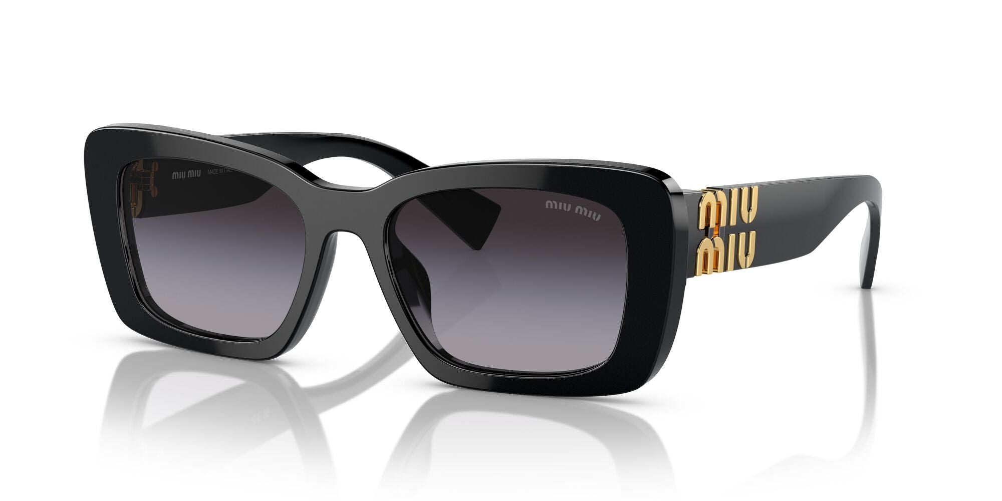 MIU MIU, 0MU 07YS, 1AB5D1 Black, 53