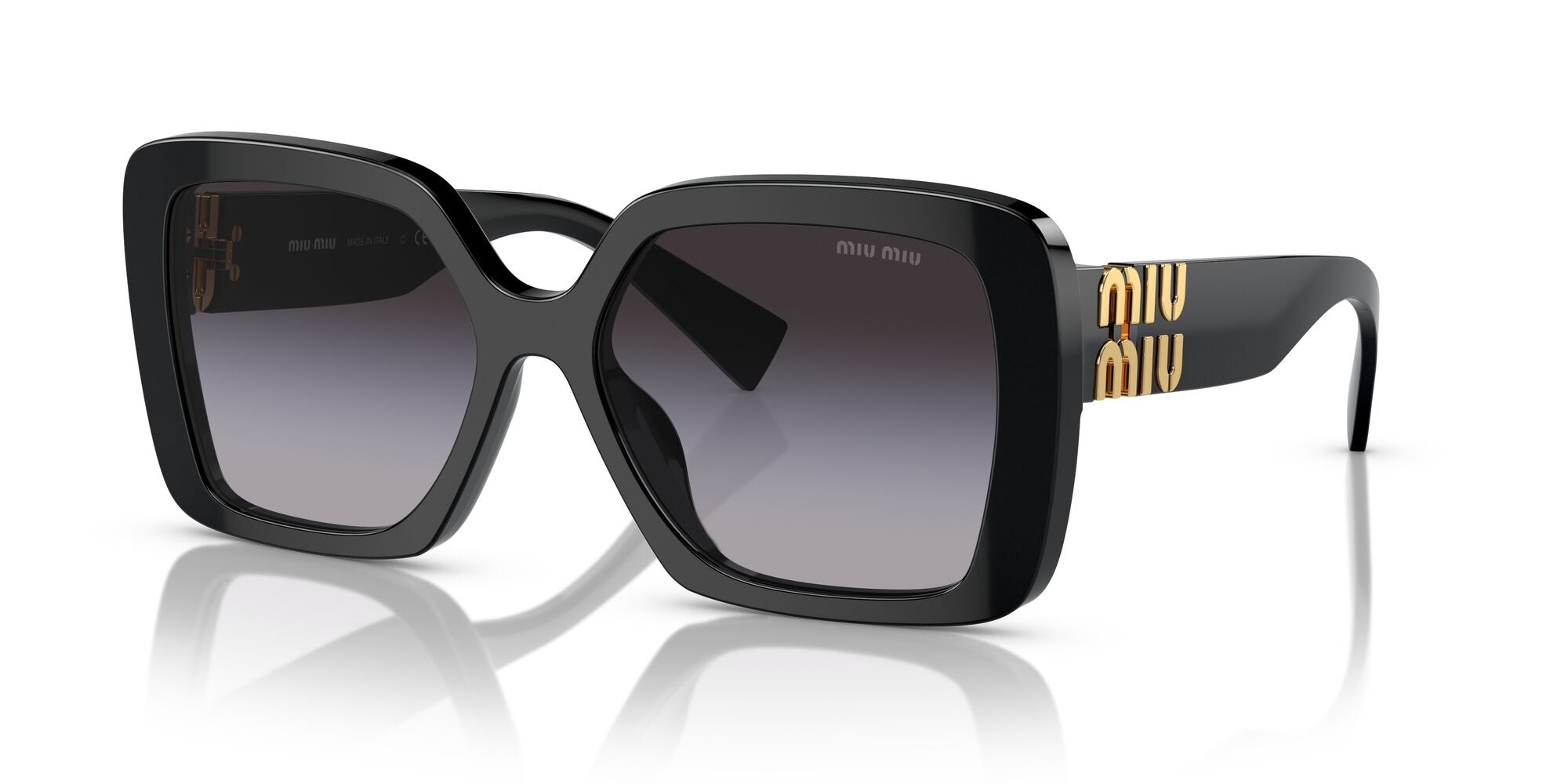 MIU MIU, 0MU 10YS, 1AB5D1 Black, 56