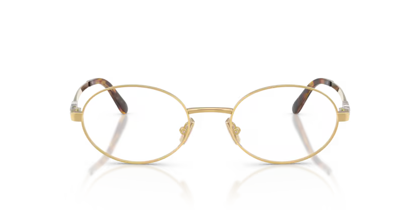 Miu Miu MU 50ZV Eyeglasses | Gold 5AK1O1 52mm