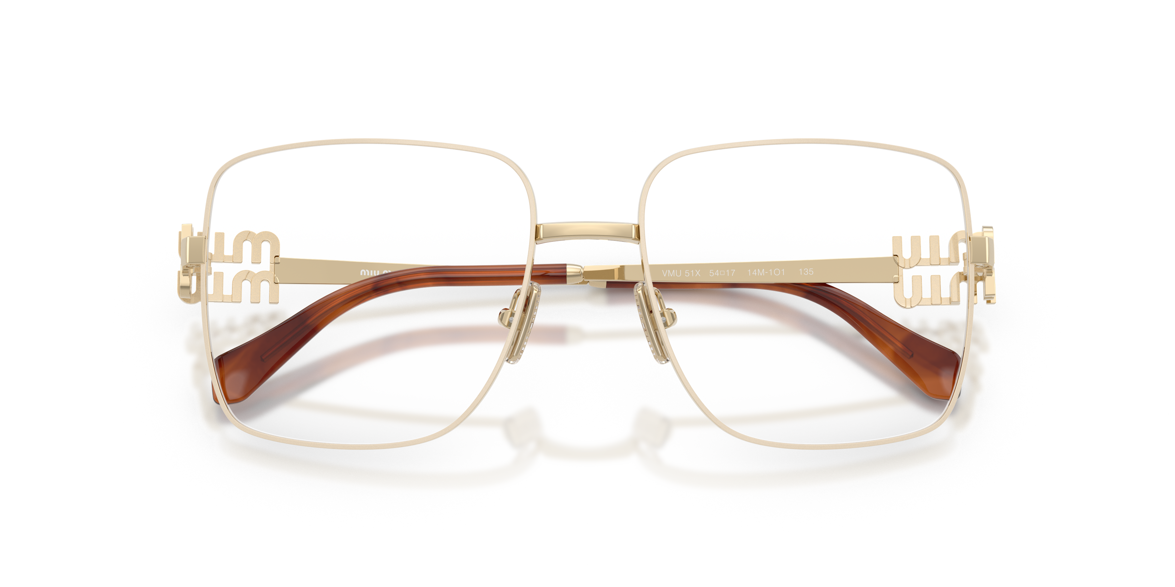 Miu Miu MU 51XV Eyeglasses | Beige 14M1O1 54mm