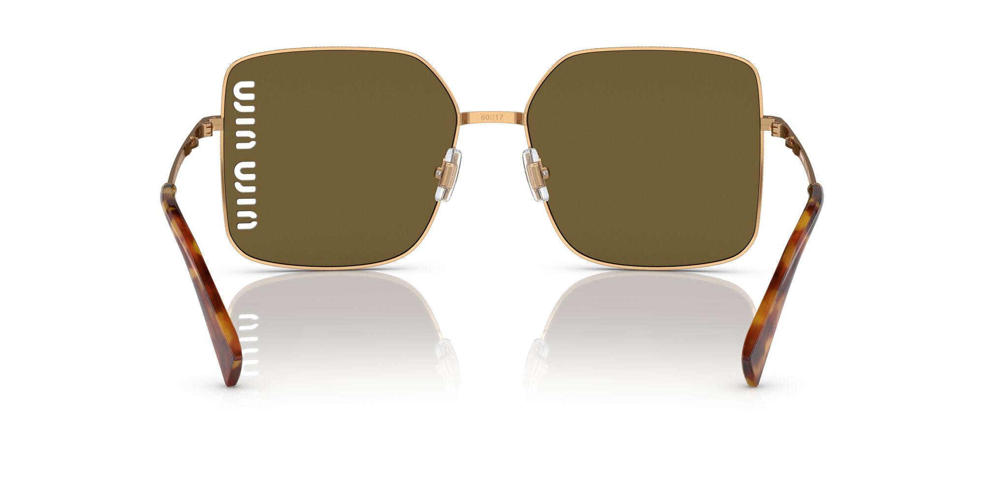 Miu Miu MU 51YS 7OE01T Antique Gold 60mm Sunglasses | Eye Concepts Australia