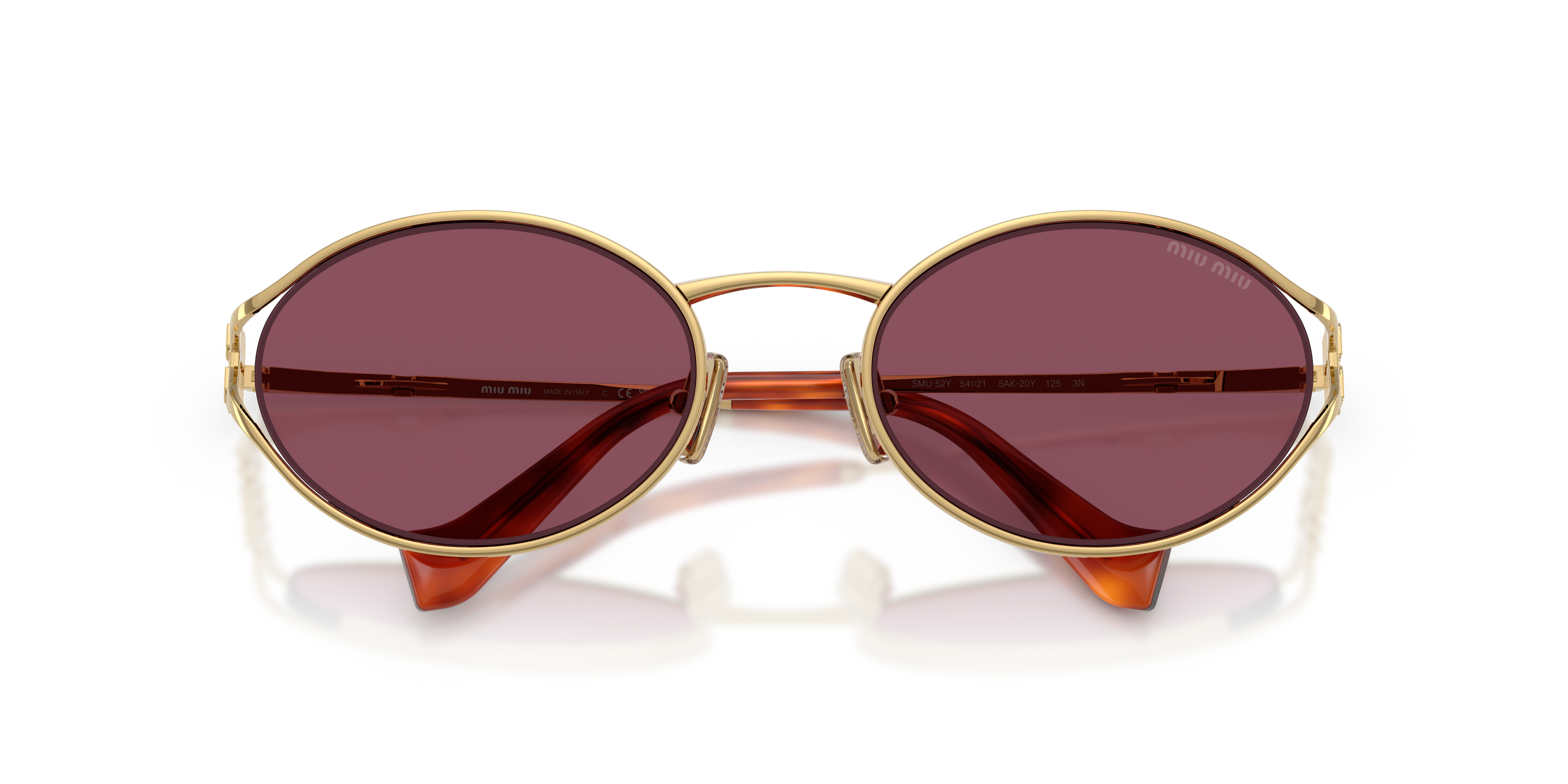 Miu Miu MU 52YS Eyeglasses | Gold 5AK20Y 54mm