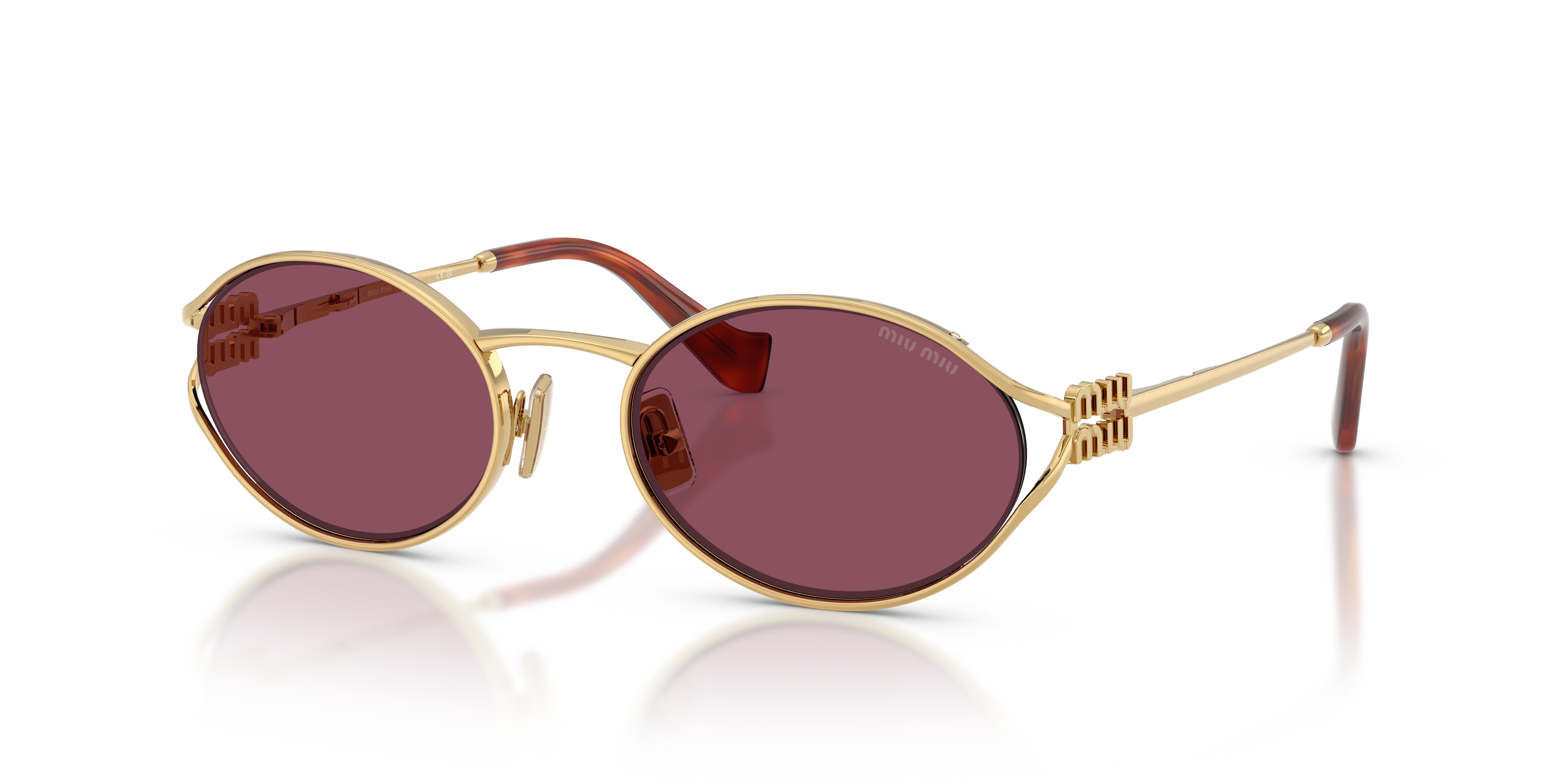 Miu Miu MU 52YS Eyeglasses | Gold 5AK20Y 54mm
