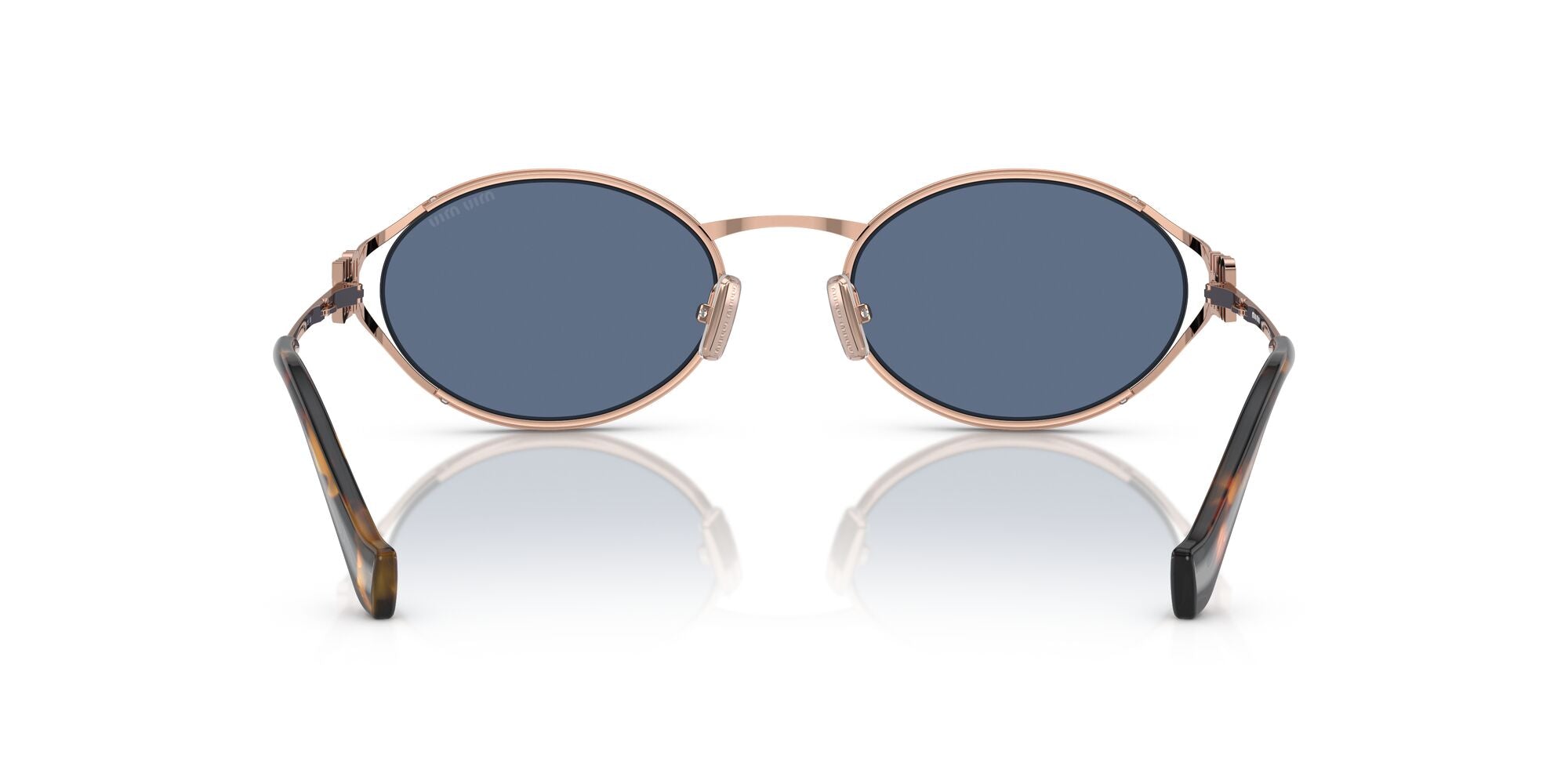 Miu Miu MU 52YS ZVF1V1 Pink Gold 54mm Sunglasses | Eye Concepts Australia