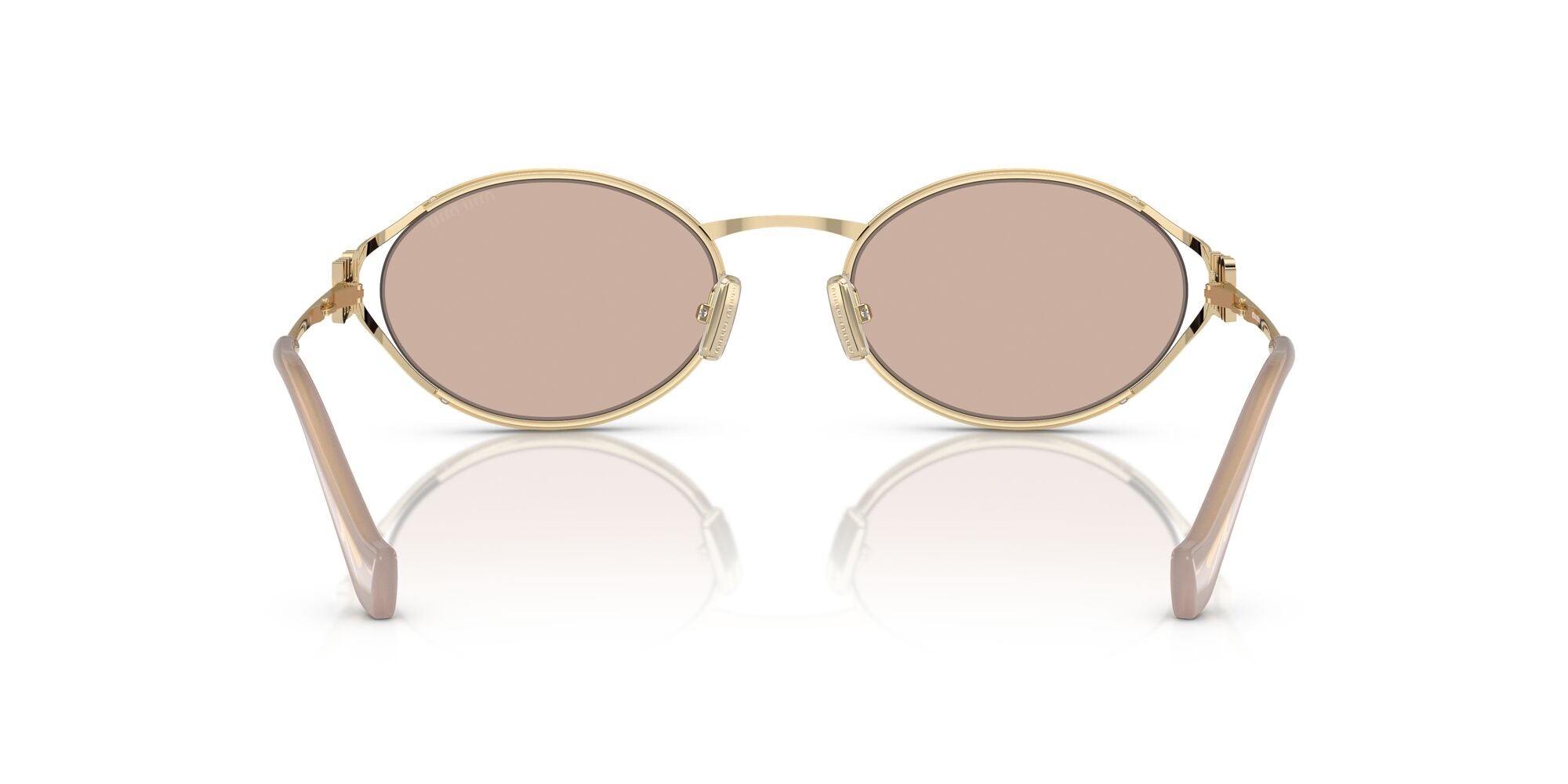 MIU MIU, 0MU 52YS, ZVN20F Pale Gold, 54