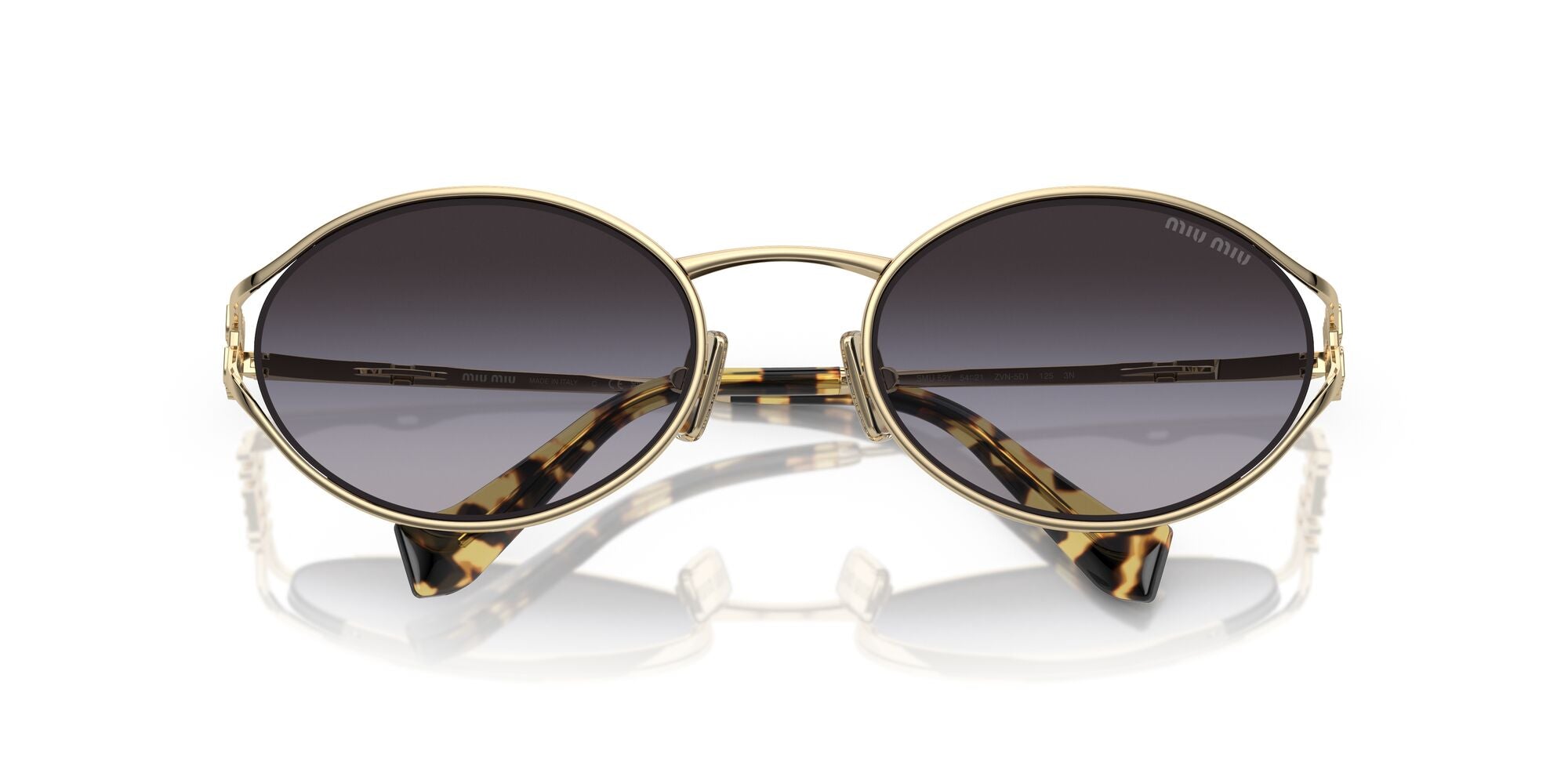 Miu Miu MU 52YS ZVN5D1 Pale Gold 54mm Sunglasses | Eye Concepts Australia
