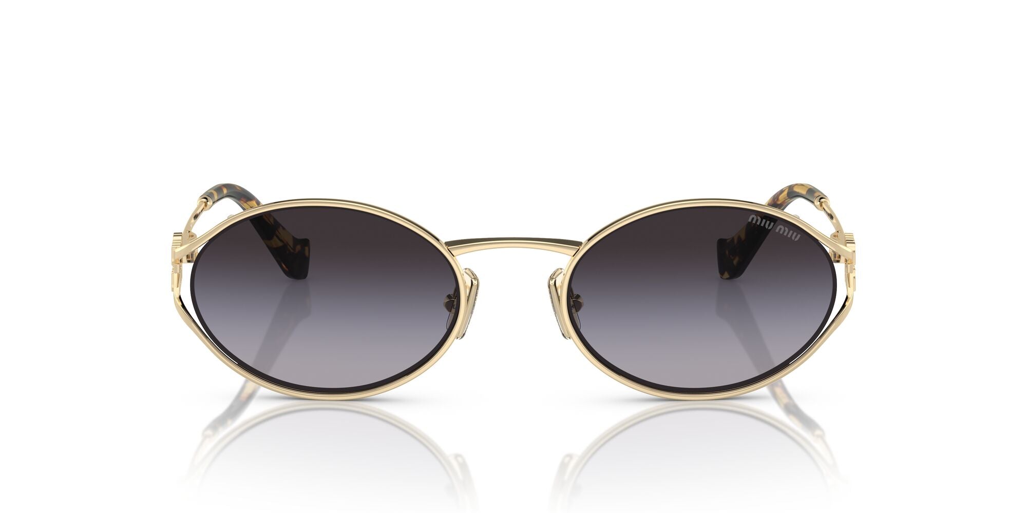 Miu Miu MU 52YS ZVN5D1 Pale Gold 54mm Sunglasses | Eye Concepts Australia
