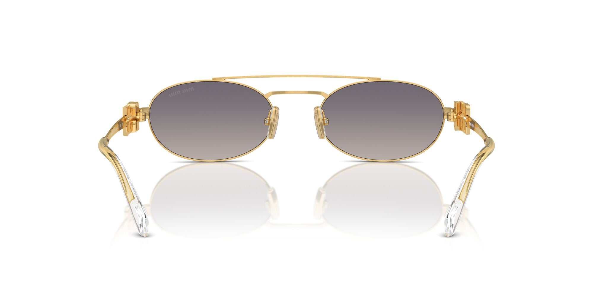 Miu Miu MU 54ZS 5AK30C Gold 53mm Sunglasses | Eye Concepts Australia