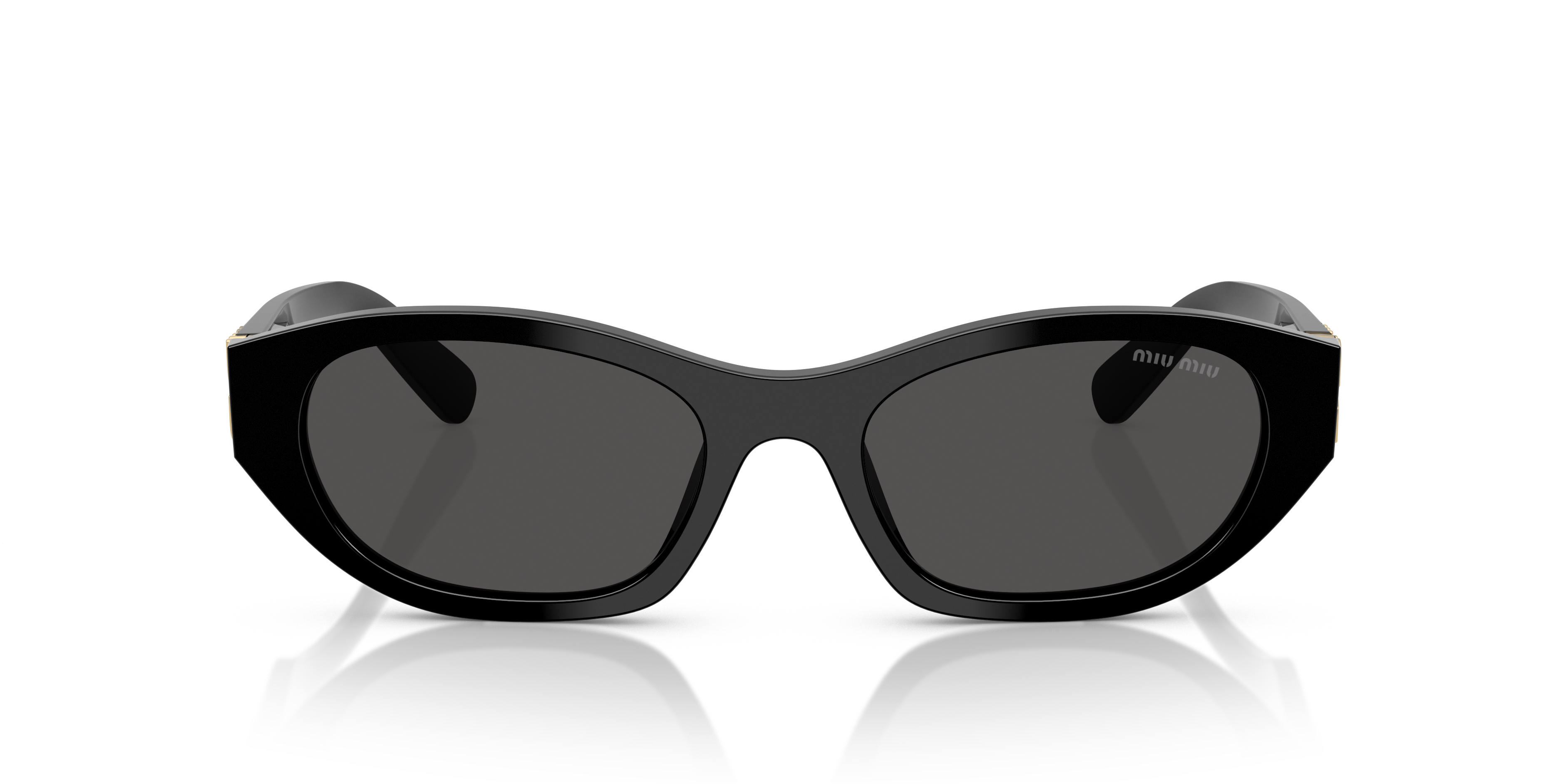 Miu Miu MU A03SF 16K08Z Black 53mm Sunglasses | Eye Concepts Australia