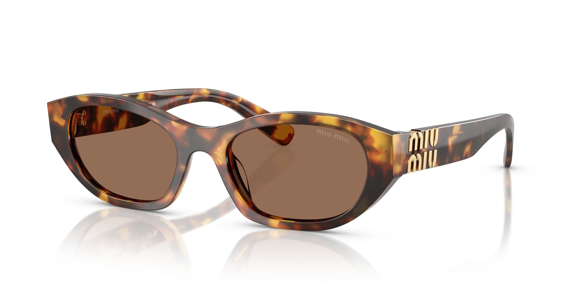 Miu Miu MU A03S 14L60M Honey Havana 53mm Sunglasses