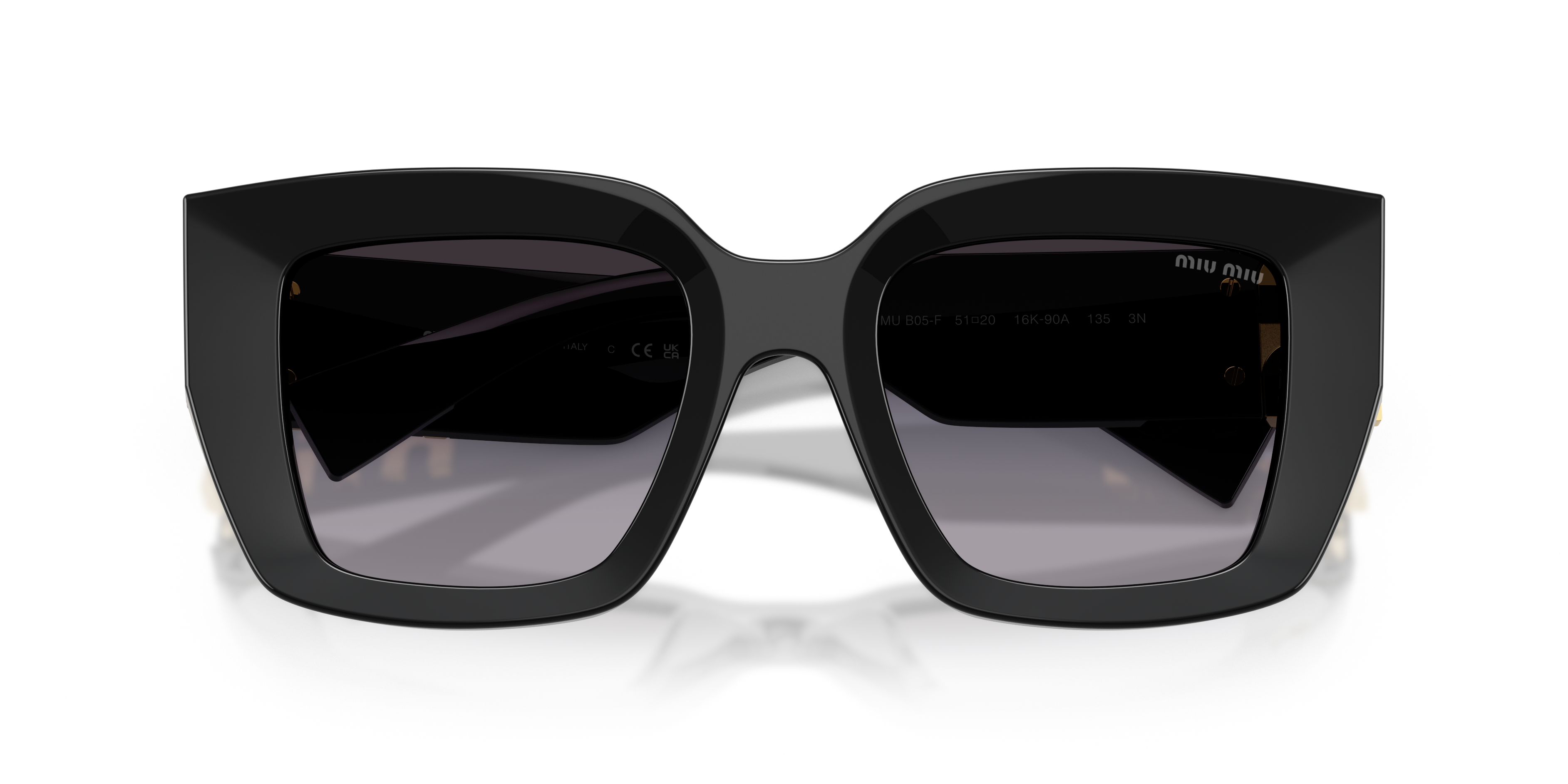 Miu Miu MU B05SF Eyeglasses | Black 16K90A 51mm