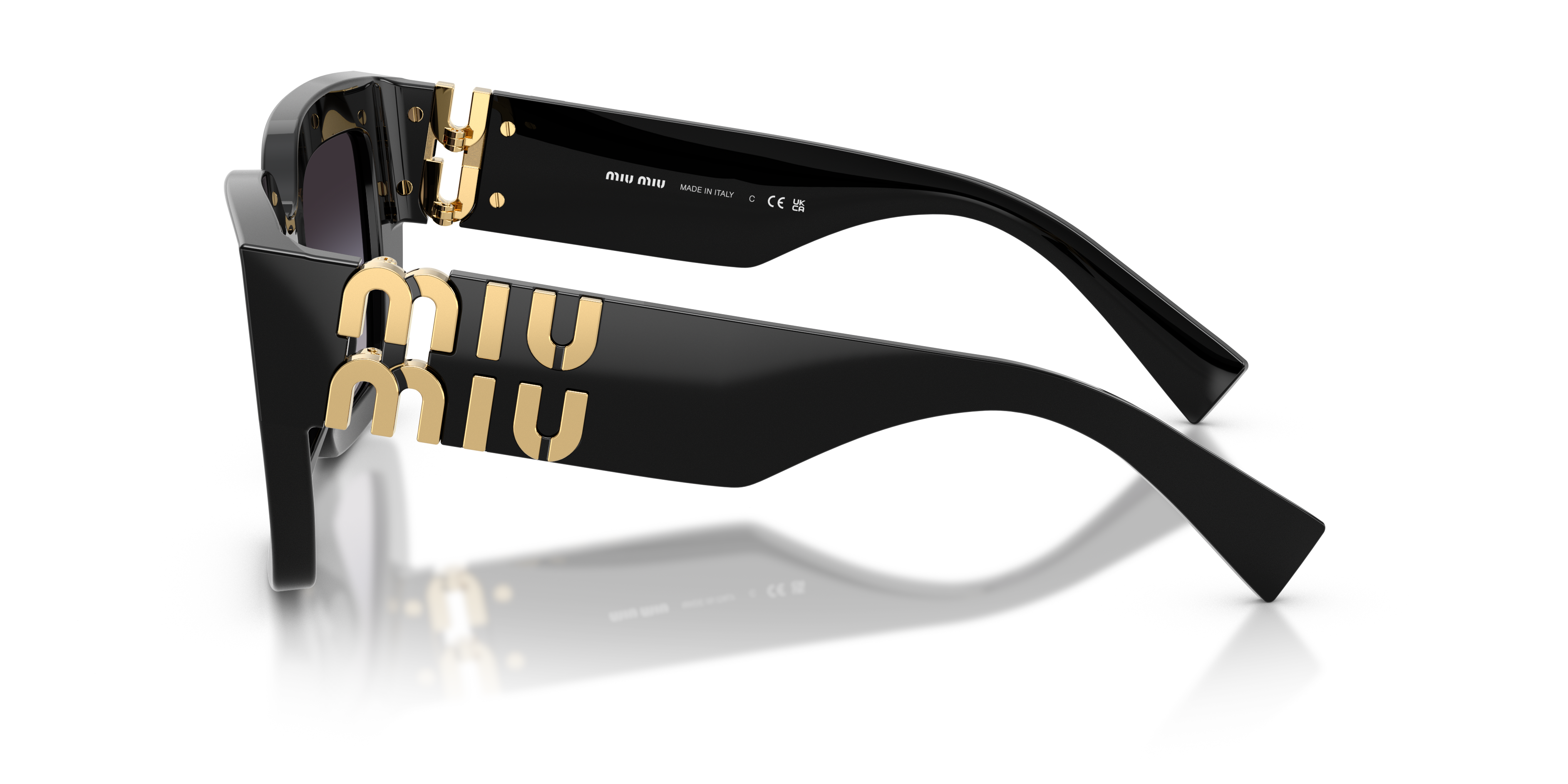 Miu Miu MU B05SF Eyeglasses | Black 16K90A 51mm