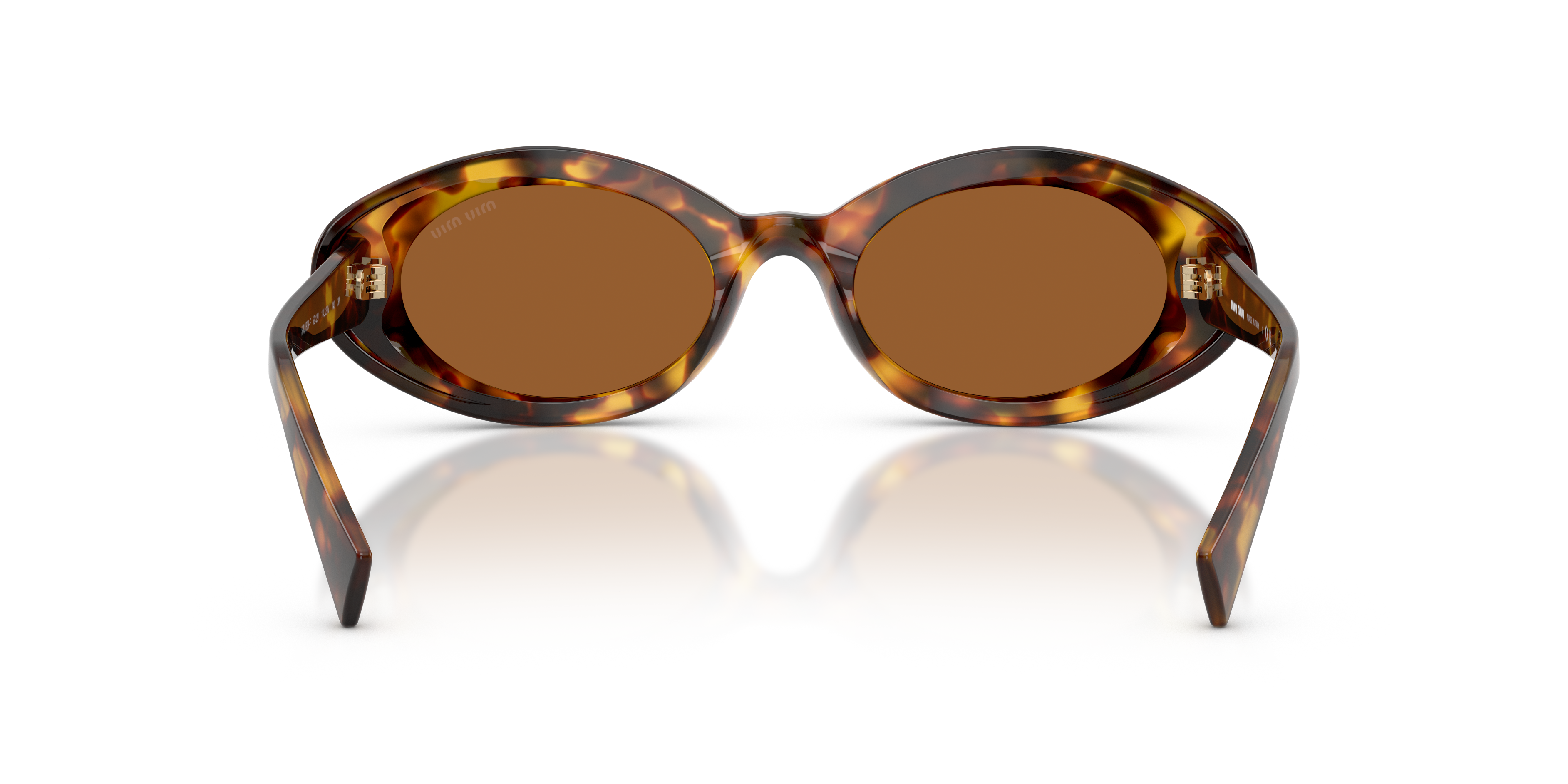 Miu Miu MU B09SF Eyeglasses | Honey Havana 14L20V 52mm