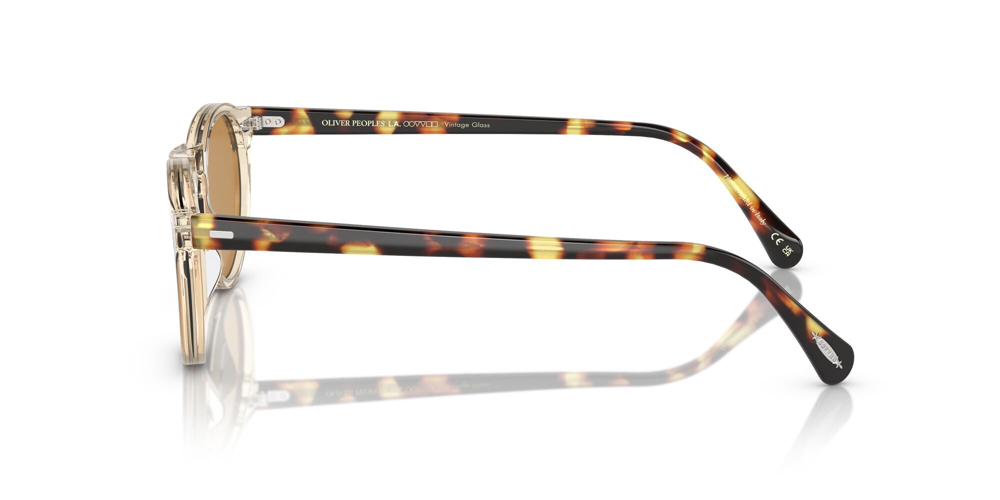 Oliver People, 0OV5217S Gregory Peck, 1485W4 BUFF/DARK TORTOISE BROWN, 47