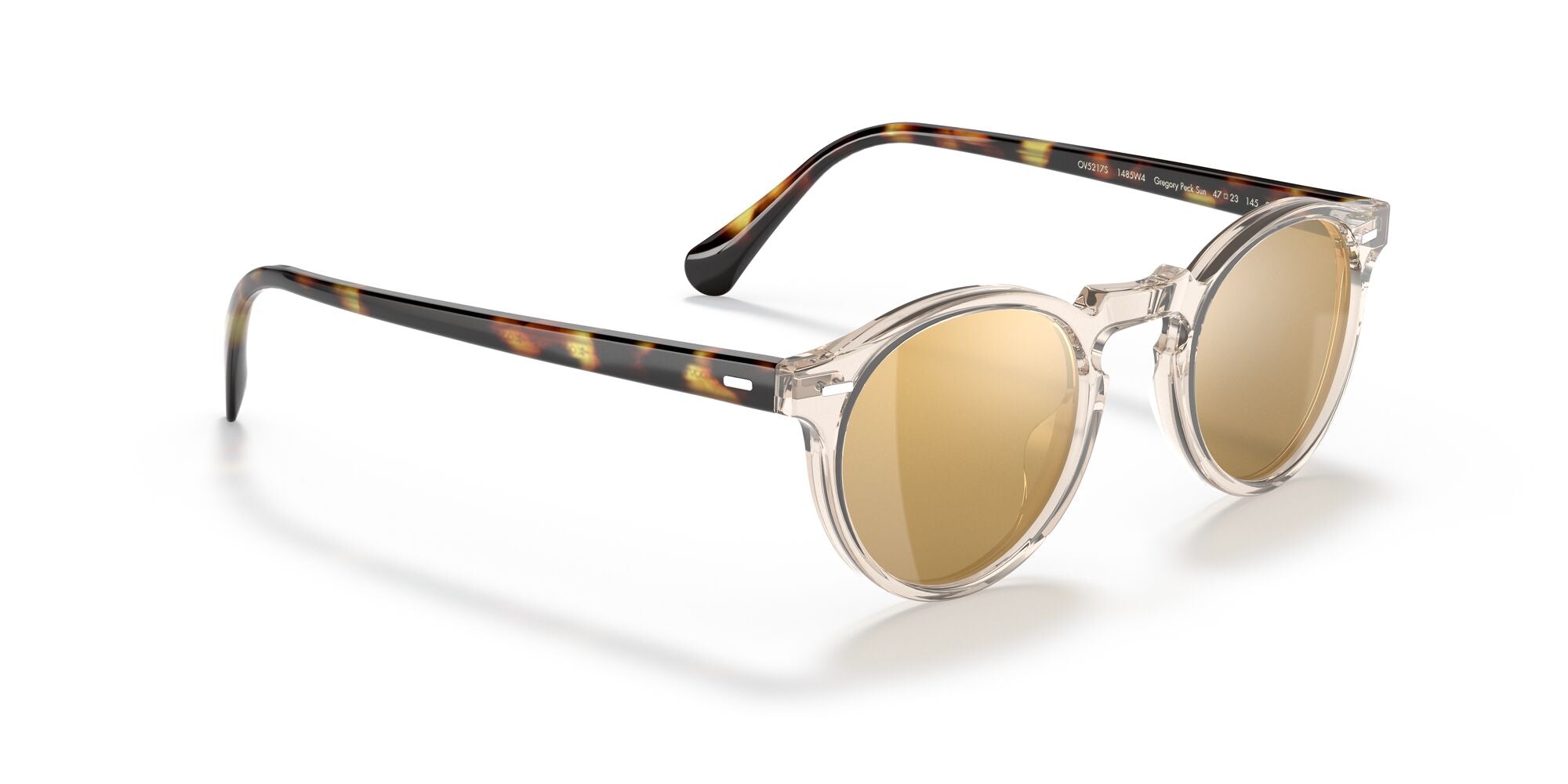 Oliver People, 0OV5217S Gregory Peck, 1485W4 BUFF/DARK TORTOISE BROWN, 47