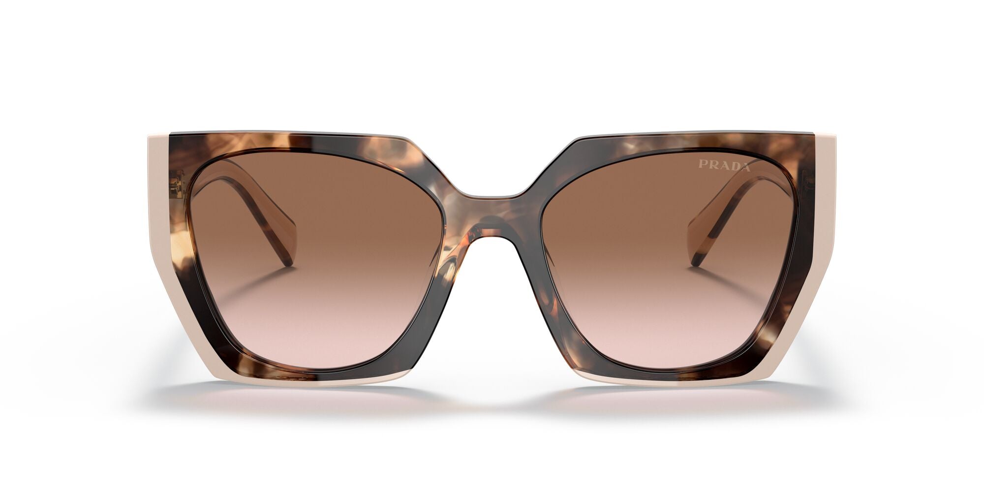 Prada PR 15WSF 01R0A6 Tortoise Caramel/Powder 55mm Sunglasses