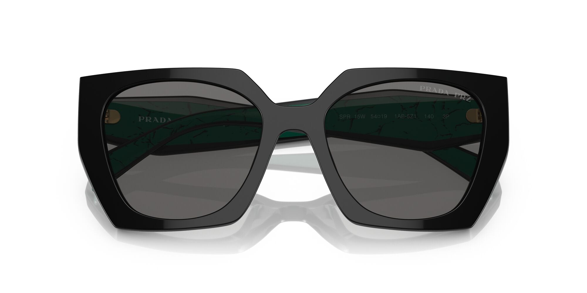 Prada PR 15WS 1AB5Z1 Black 54mm Sunglasses | Eye Concepts Australia