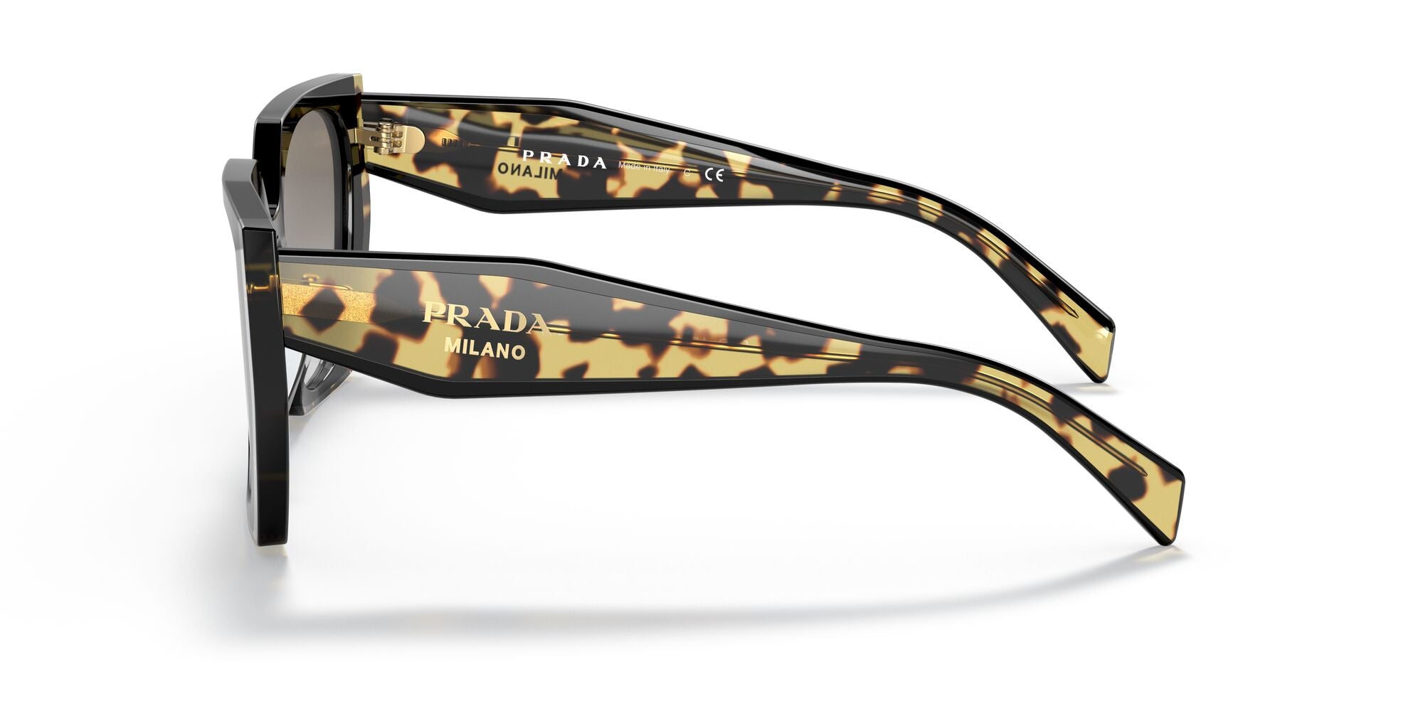 PRADA, 0PR 15WS, 3890A7 Black/Medium Tortoise, 54