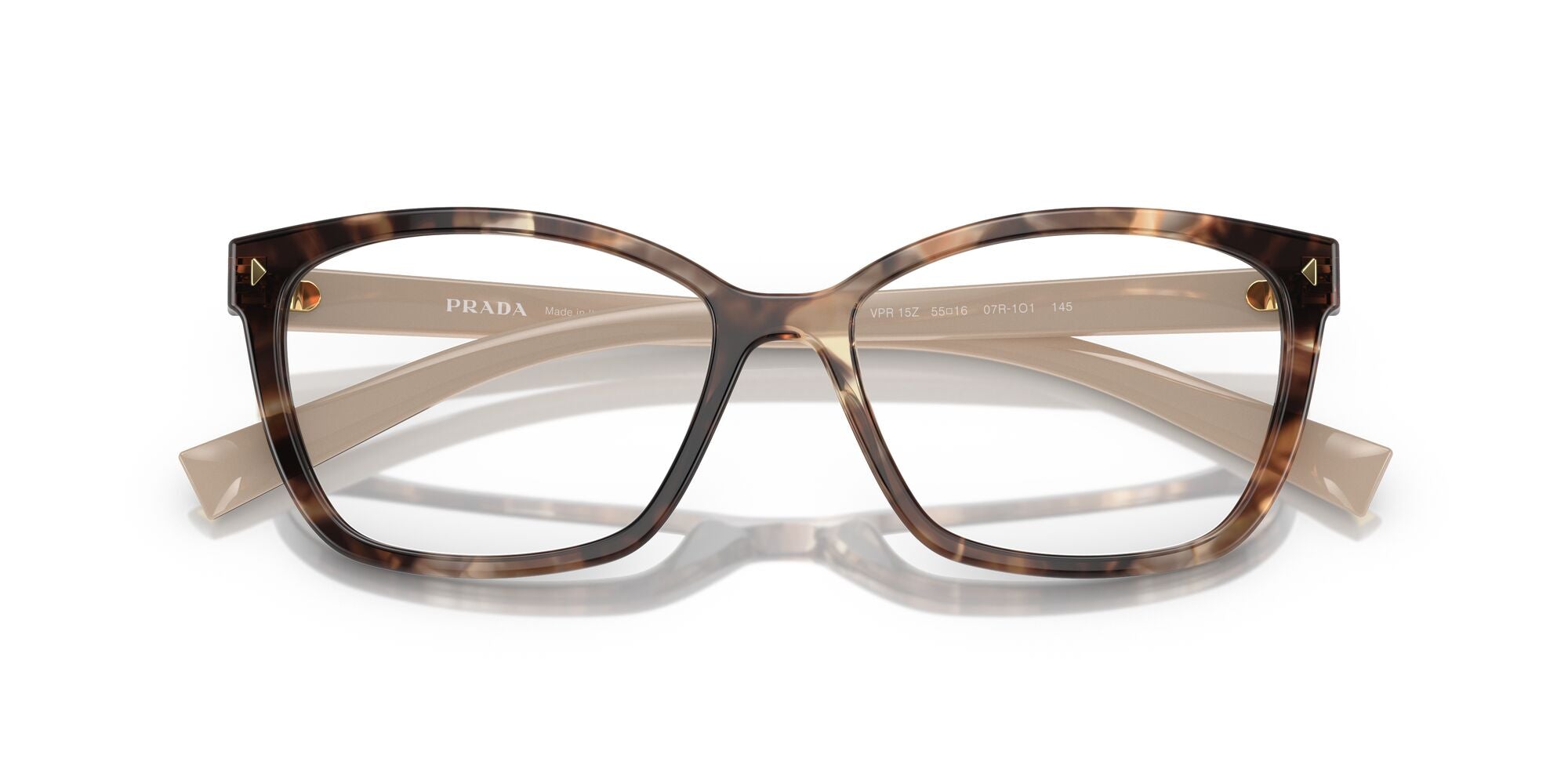 Prada PR 15ZV 07R1O1 Caramel Havana 55mm Sunglasses | Eye Concepts Australia