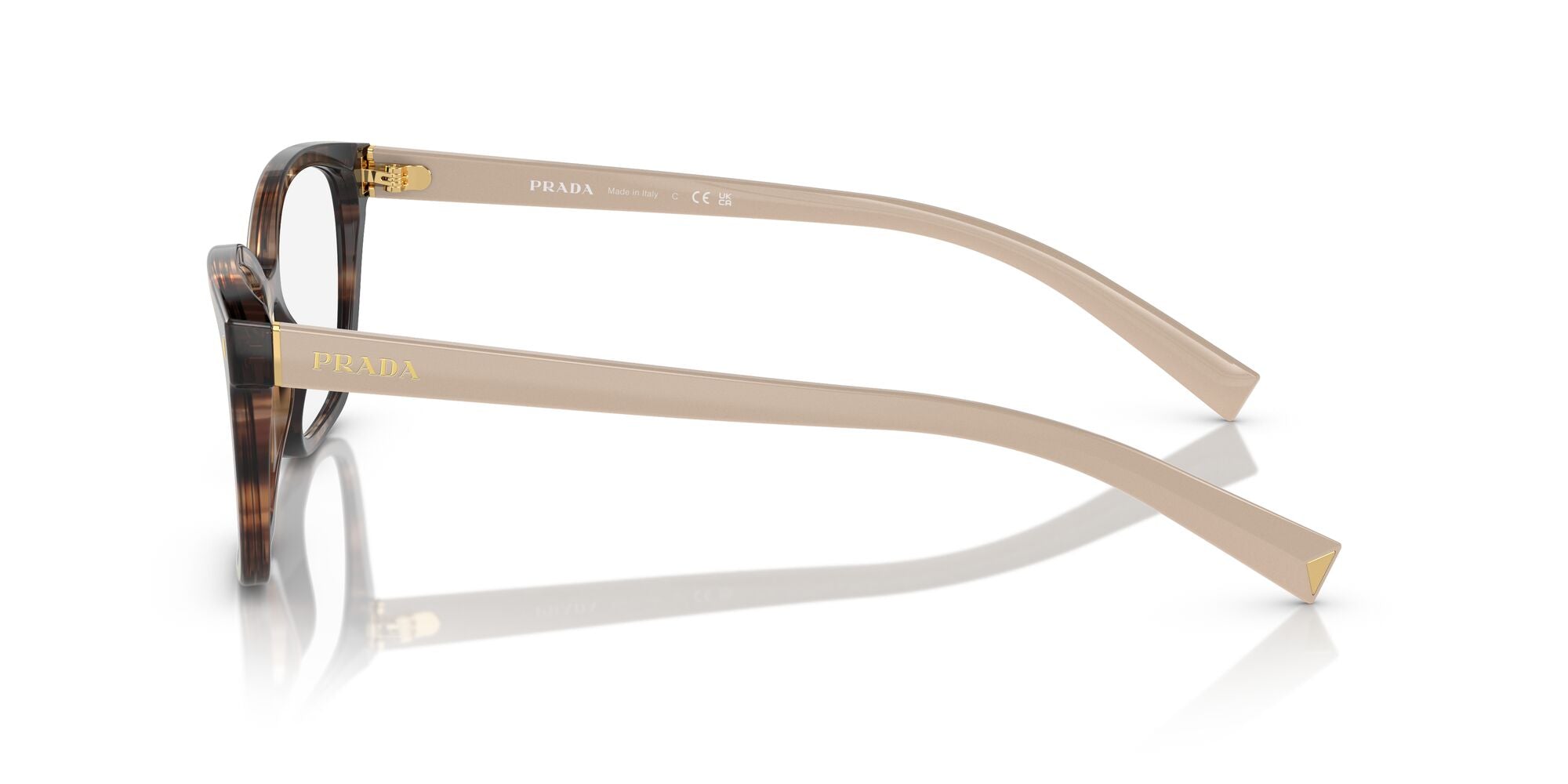 Prada PR 15ZV 07R1O1 Caramel Havana 55mm Sunglasses | Eye Concepts Australia