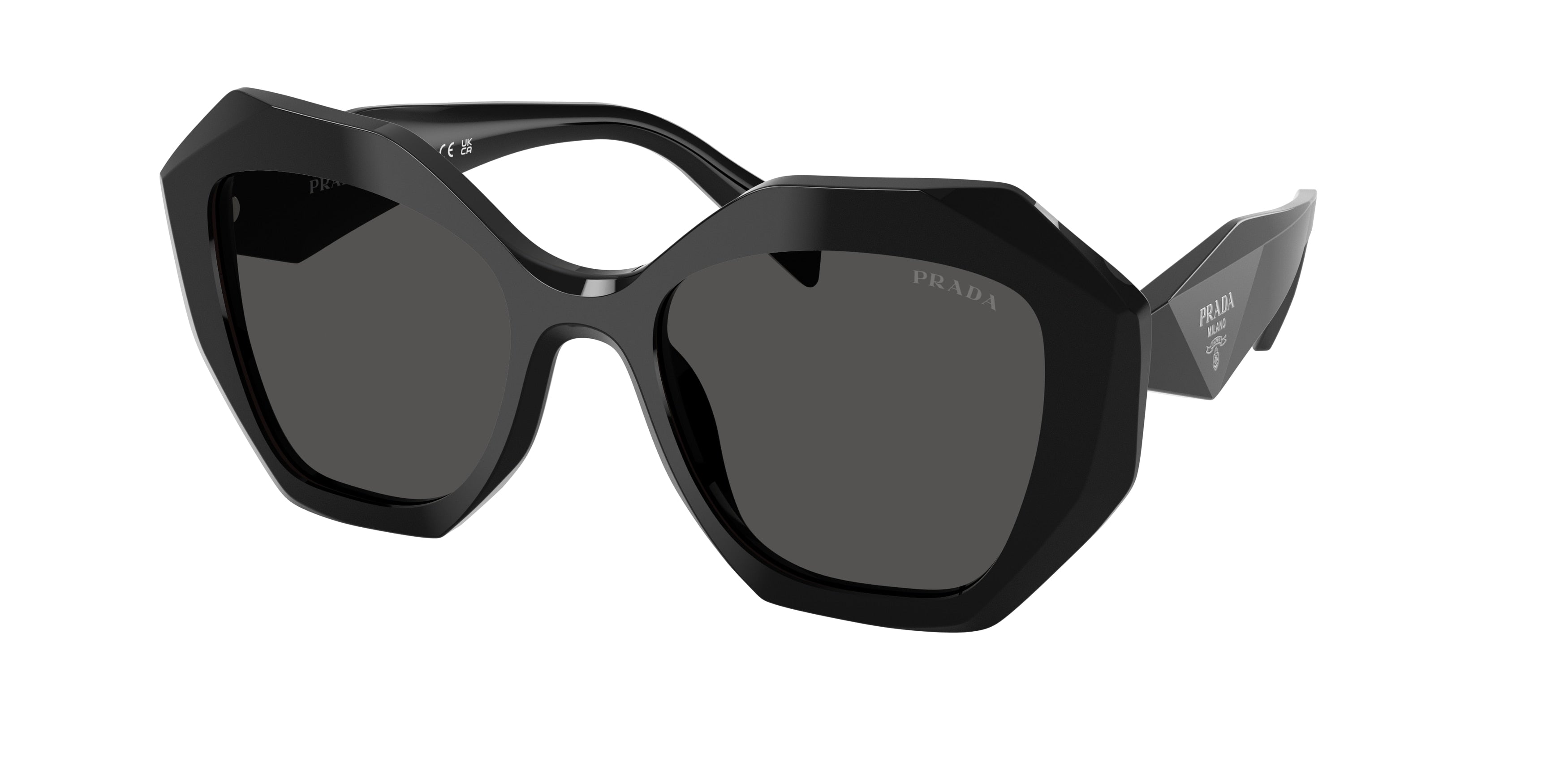 Prada PR 16WS 1AB5S0 Black 53mm Sunglasses