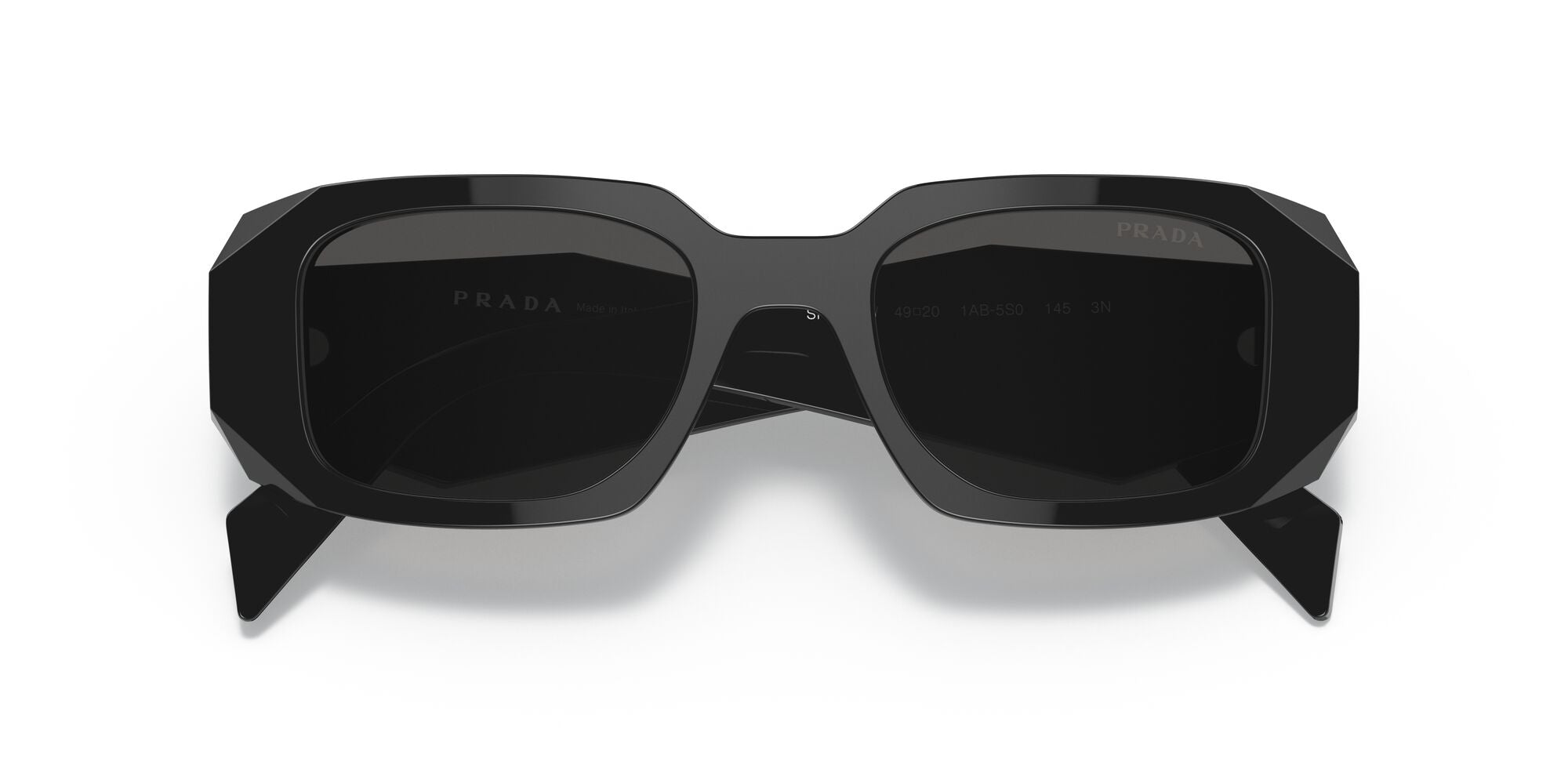 PRADA, 0PR 17WS, 1AB5S0 Black, 49