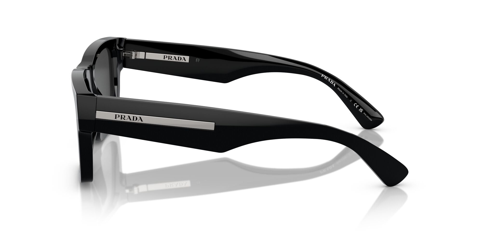 Prada PR 25ZS 1AB08G Black 53mm Sunglasses