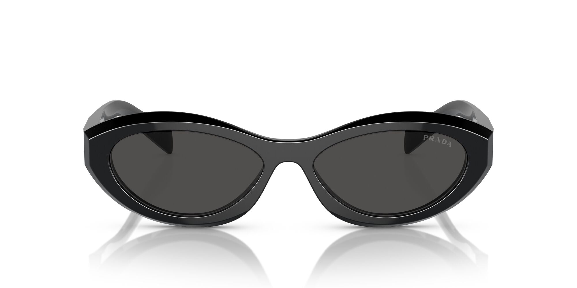 プラダ PR26ZSF 16K08Z 56 サングラス ダークグレー ブラック Prada PR 26ZSF L (56 - 15) with Grey lenses and Black frame