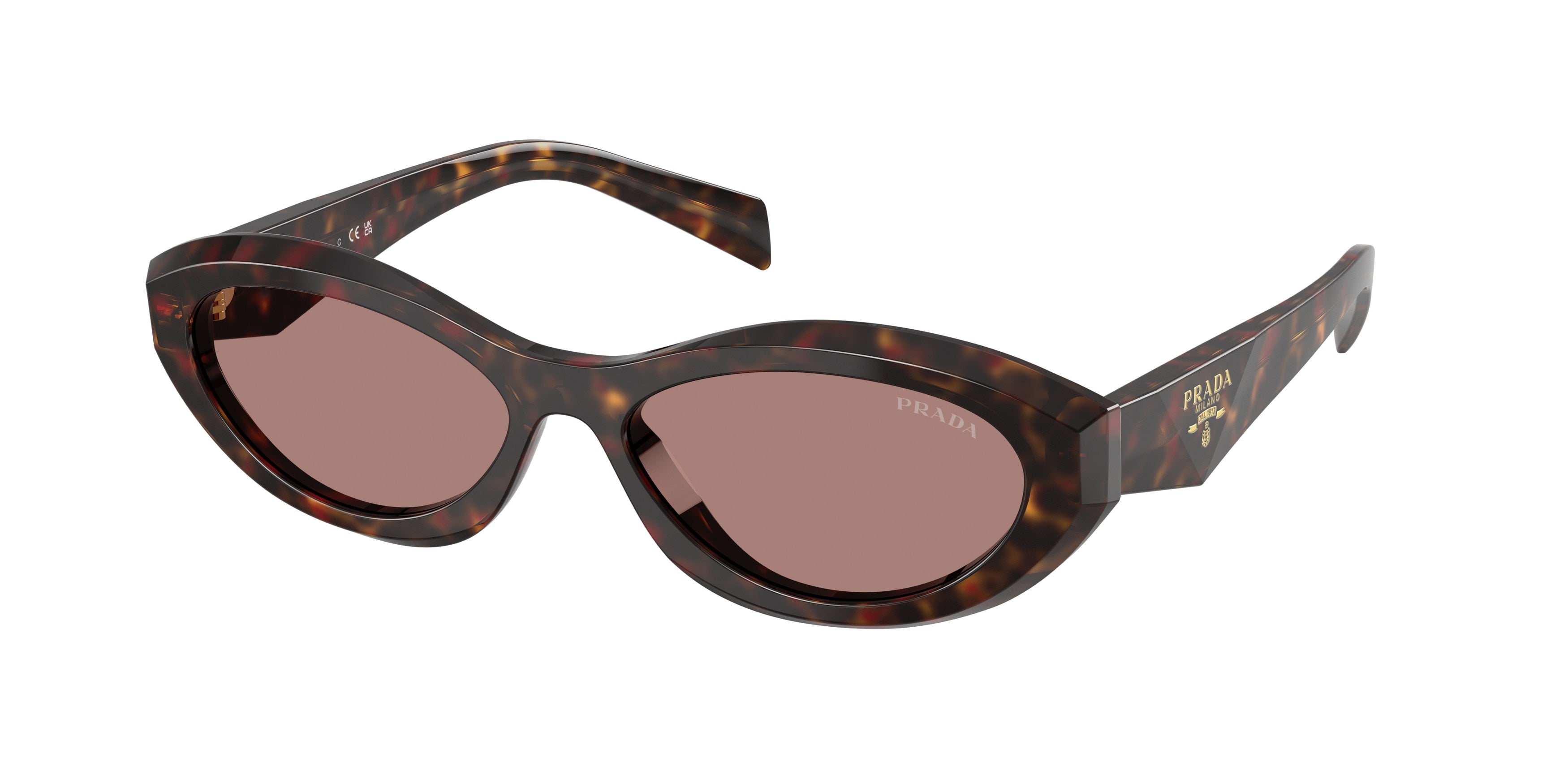 Prada PR 26ZS 17N60B Root Tortoise 55mm Sunglasses