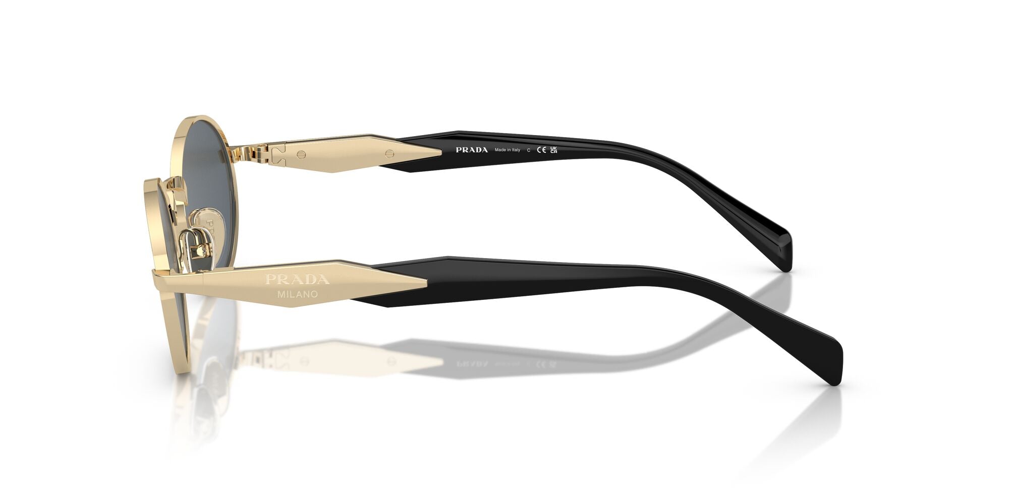 PRADA, 0PR 65ZS, ZVN09T Pale Gold, 55