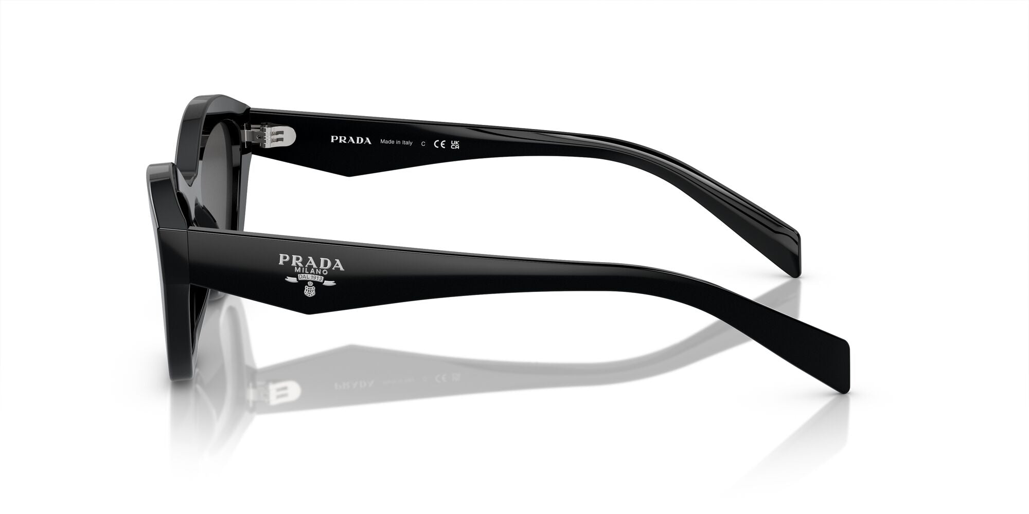 PRADA, 0PR A02S, 16K08Z Black, 52