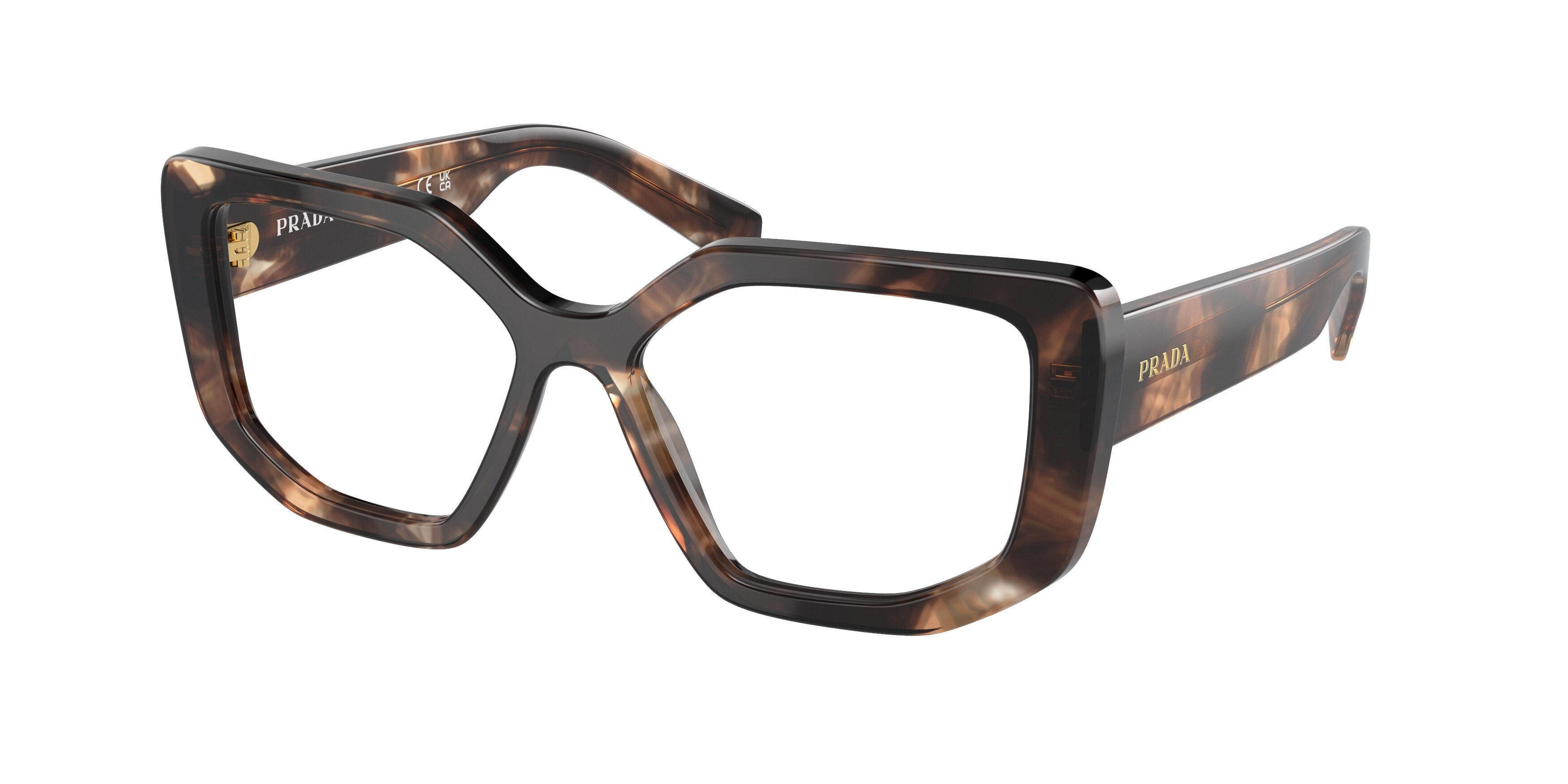 Prada PR A04VF 18N1O1 Havana Cognac 55mm Sunglasses | Eye Concepts Australia