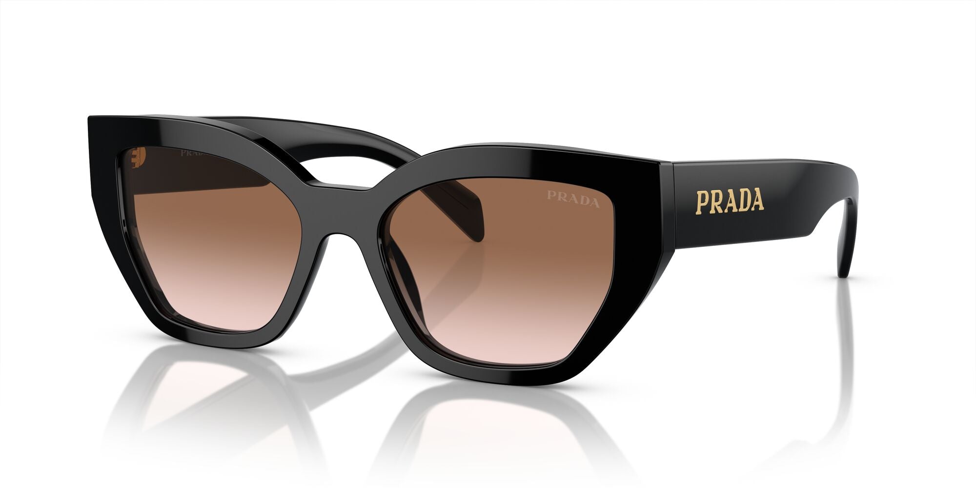 PRADA, 0PR A09S, 1AB0A6 Black, 53