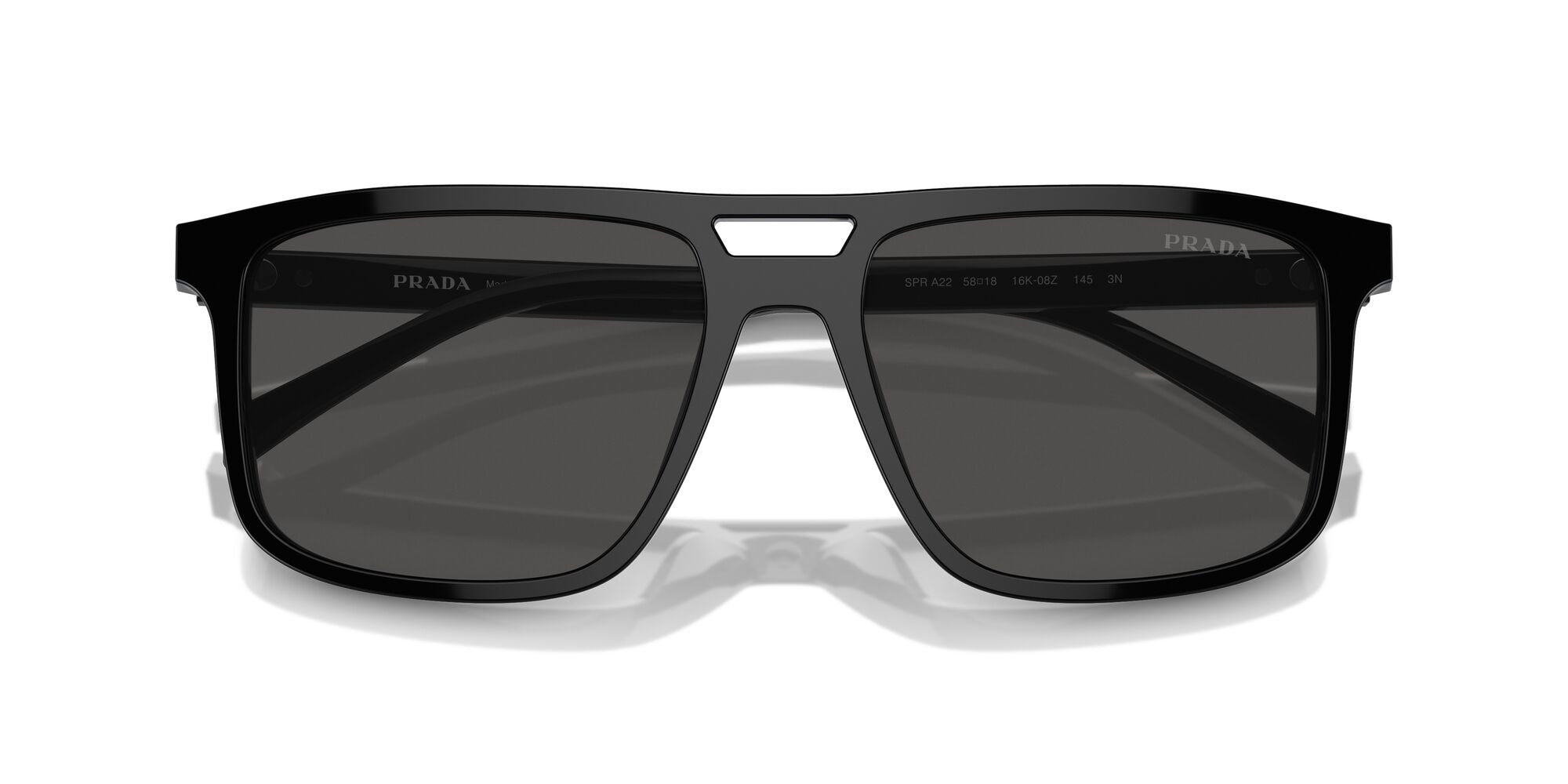 PRADA, 0PR A22S, 16K08Z Black, 58