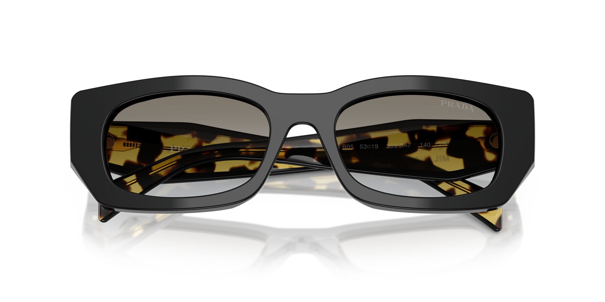 PRADA, 0PR B05S, 3890A7 Black, 53