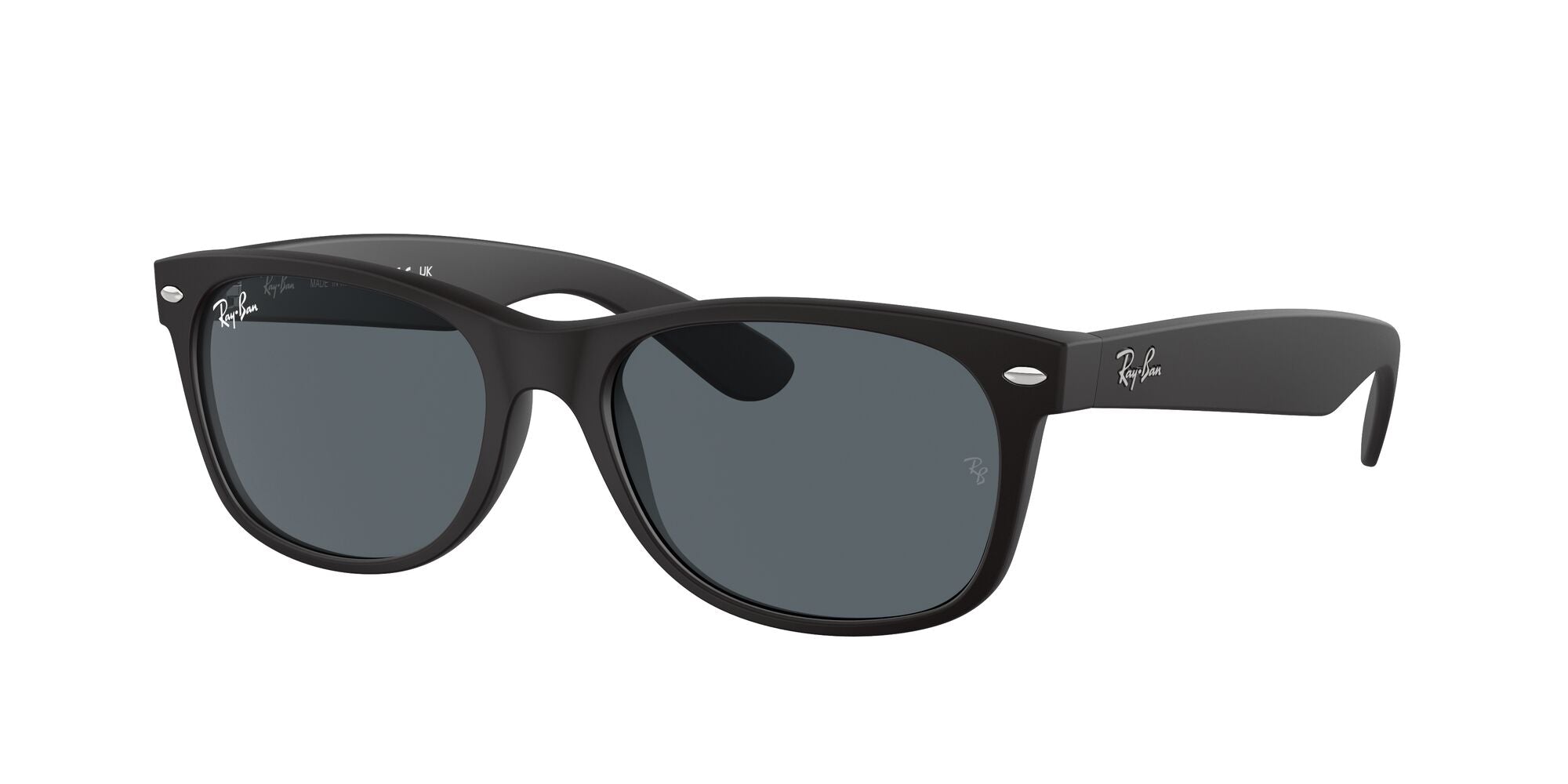 Ray-Ban New Wayfarer RB2132 622/R5 Black 58mm Sunglasses