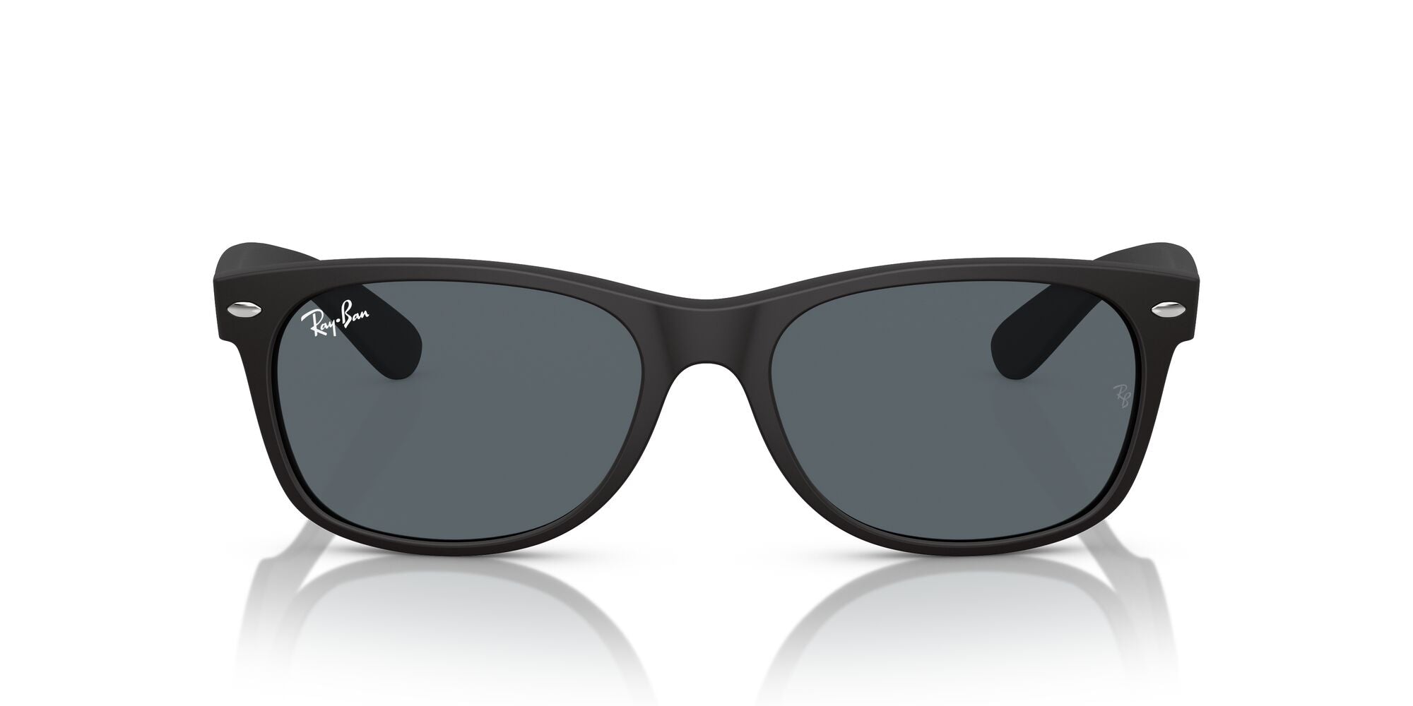 Ray-Ban New Wayfarer RB2132 622/R5 Black 58mm Sunglasses