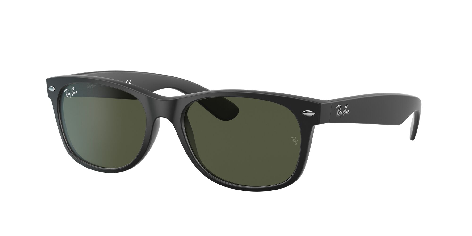 Ray-Ban New Wayfarer RB2132 622 Matte Black 55mm | Eye Concepts Australia