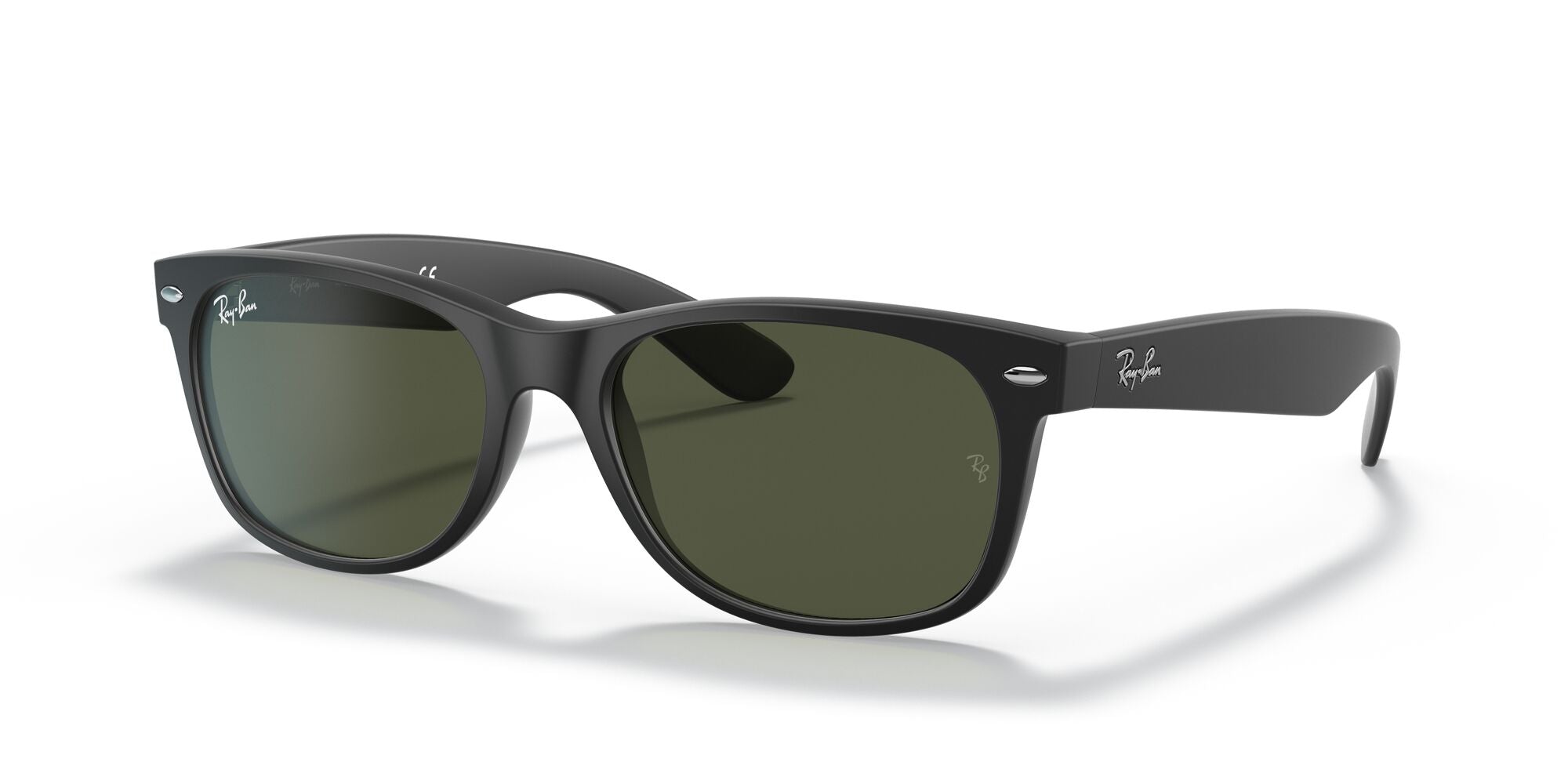 Ray-Ban New Wayfarer RB2132 622 Matte Black 55mm | Eye Concepts Australia