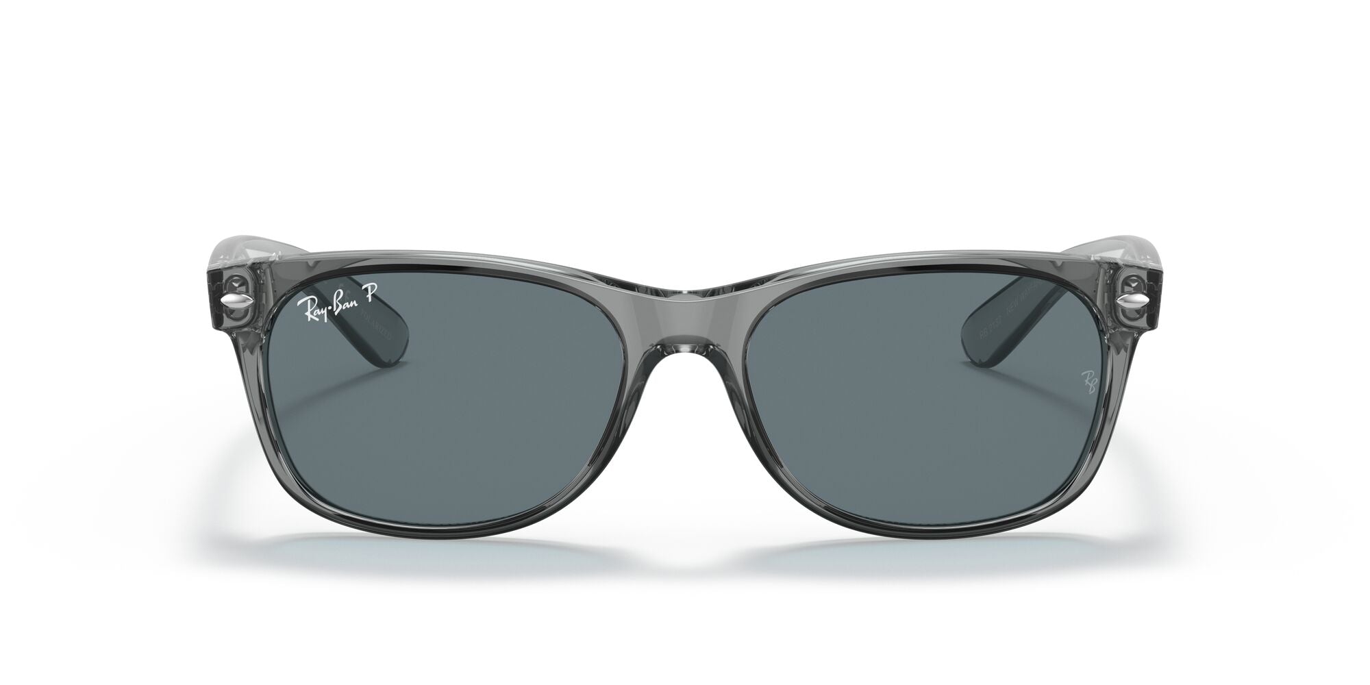 Ray-Ban New Wayfarer RB2132 64503R Transparent Grey 55mm | Eye Concepts Australia