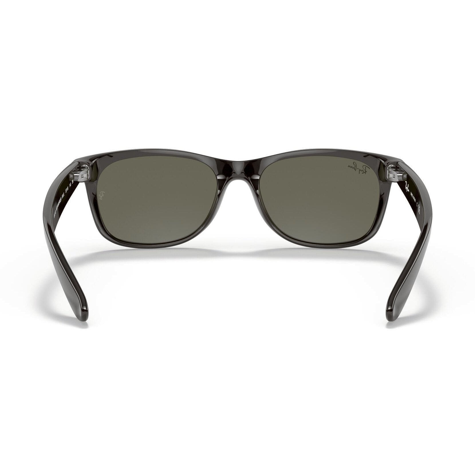 Ray-Ban New Wayfarer RB2132 901L Matte Black / Crystal Green
