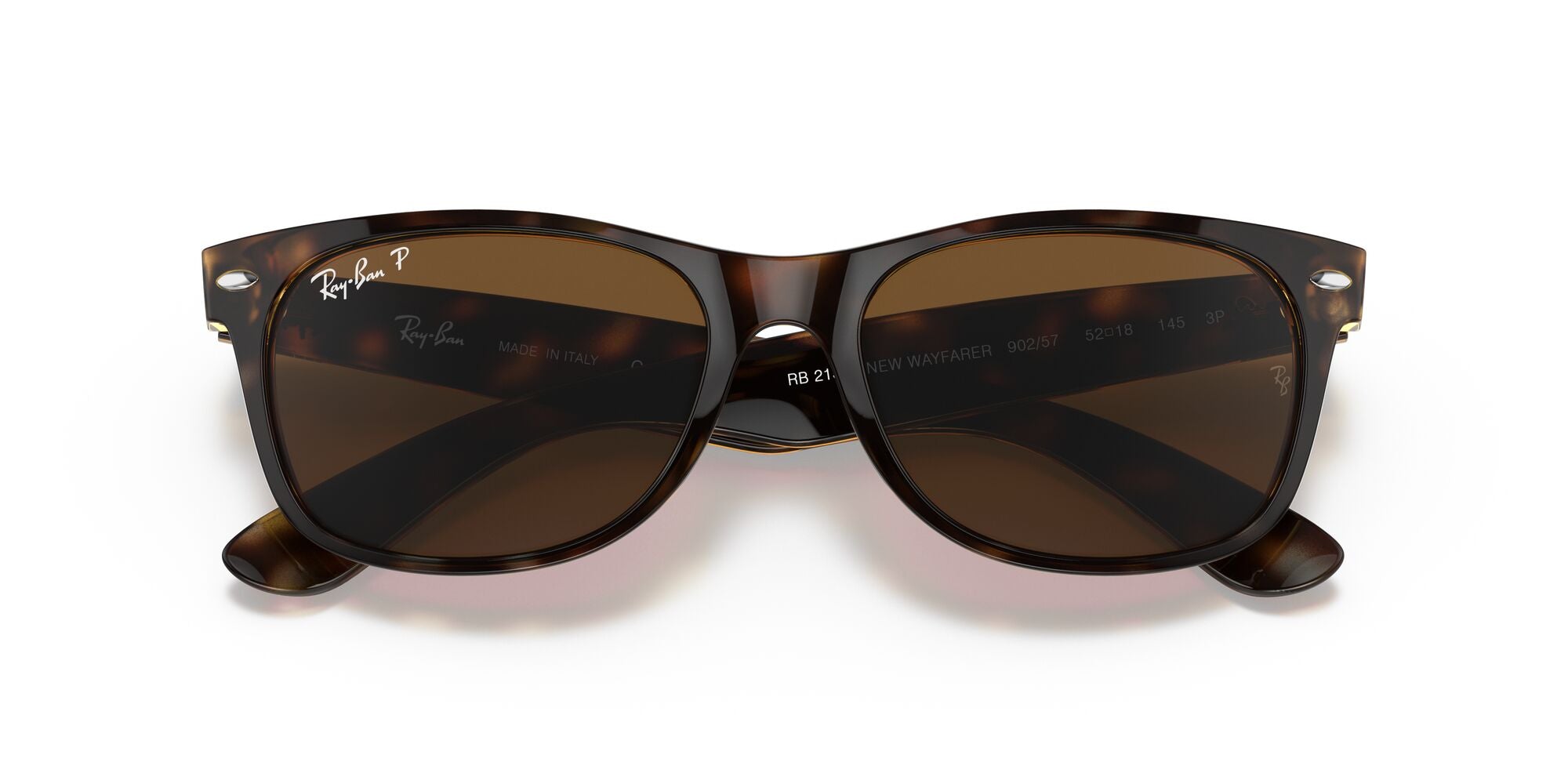Ray-Ban New Wayfarer RB2132 902/57 Tortoise 55mm | Eye Concepts Australia