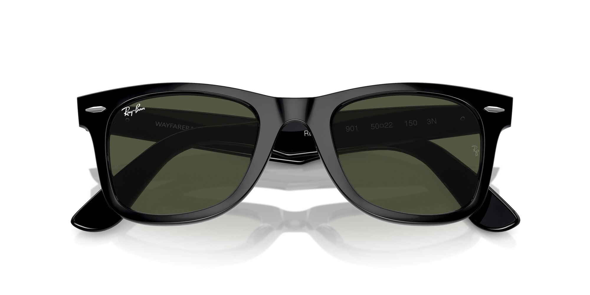 RAY-BAN WAYFARER, 0RB2140, 901 Black, 50