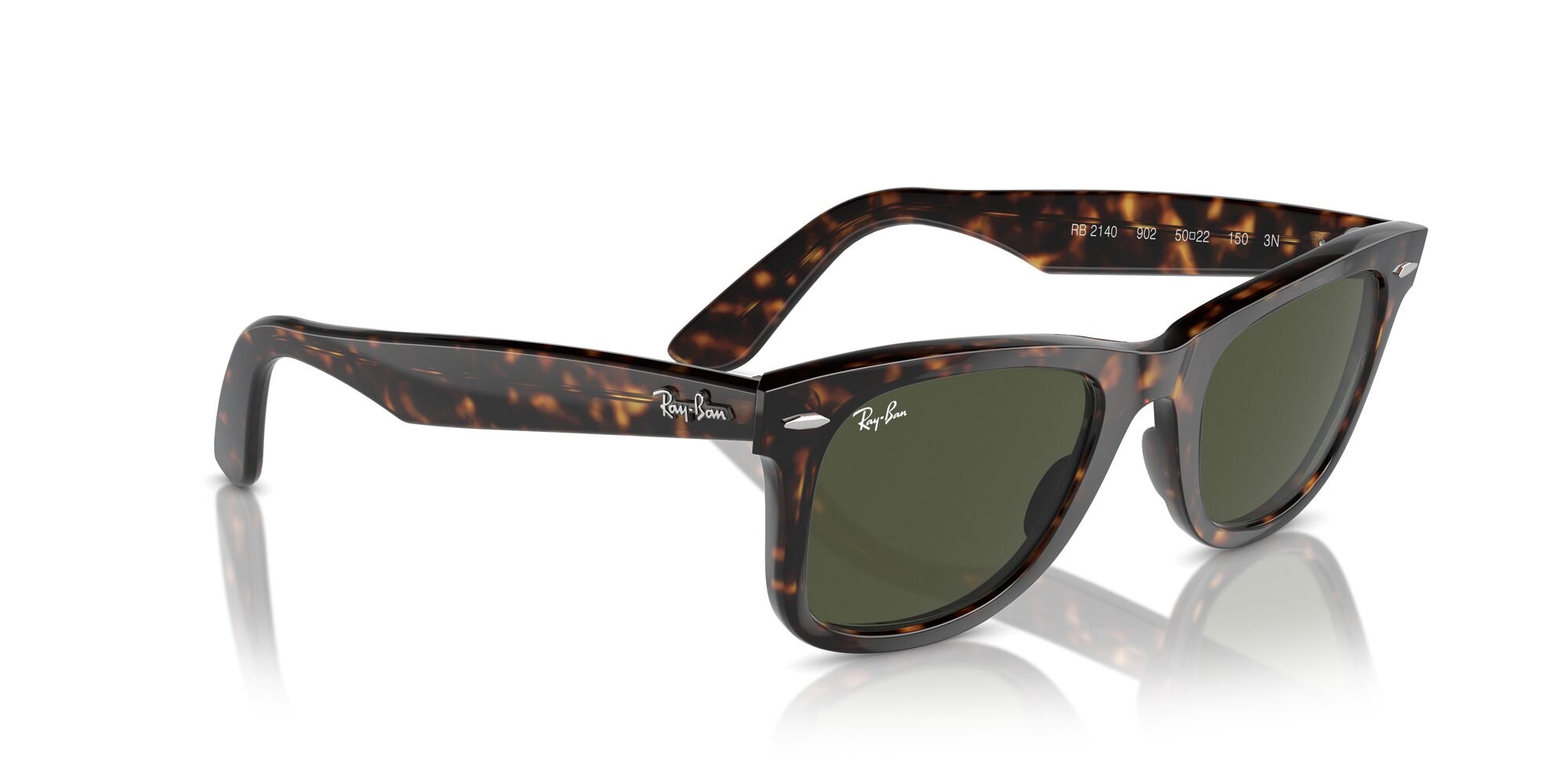 RAY-BAN Original WAYFARER RB2140 902 Tortoise, 50mm | Eye Concepts Australia