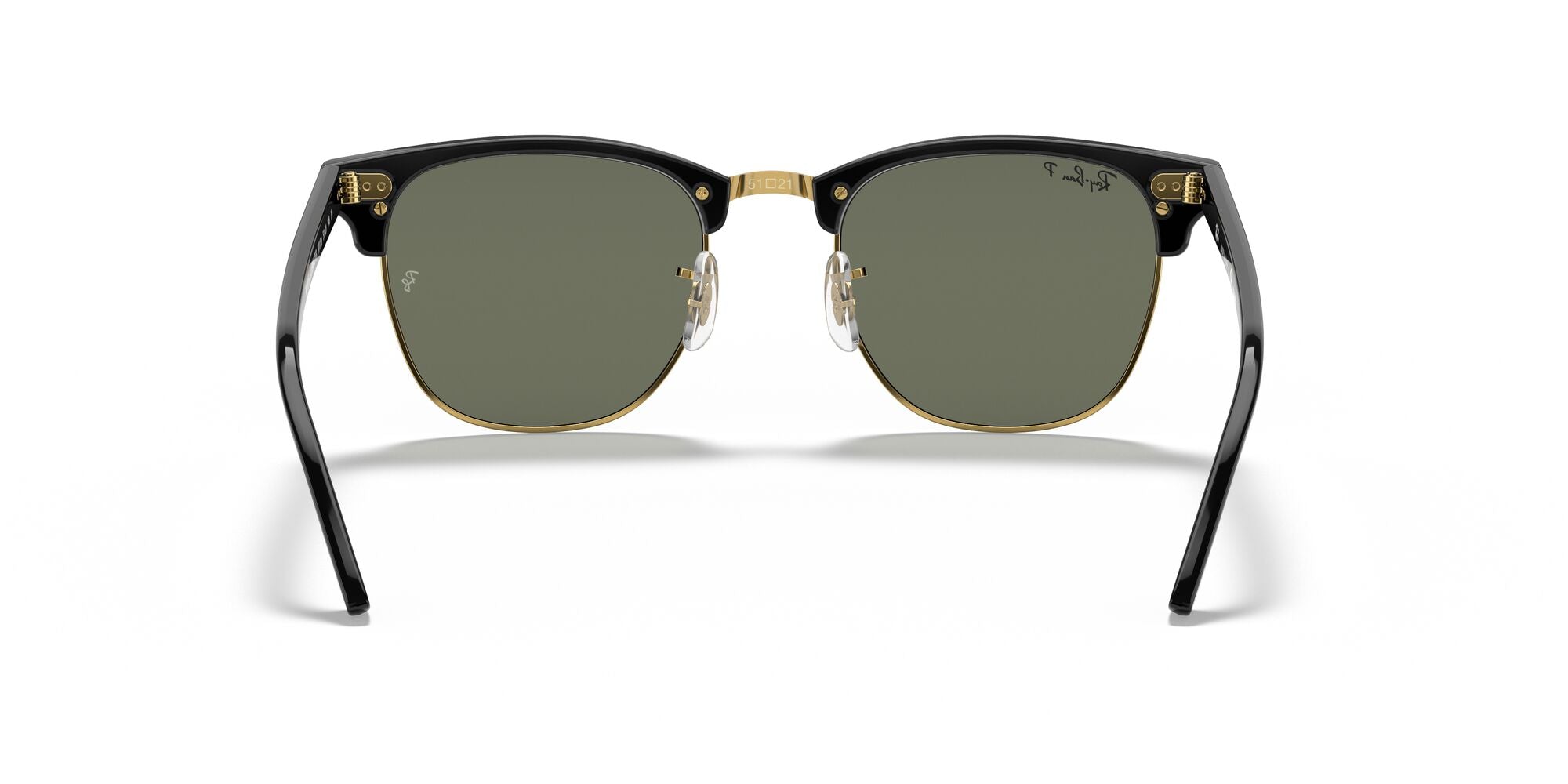 RAY-BAN CLUBMASTER, 0RB3016, 901/58 Black On Gold, 55