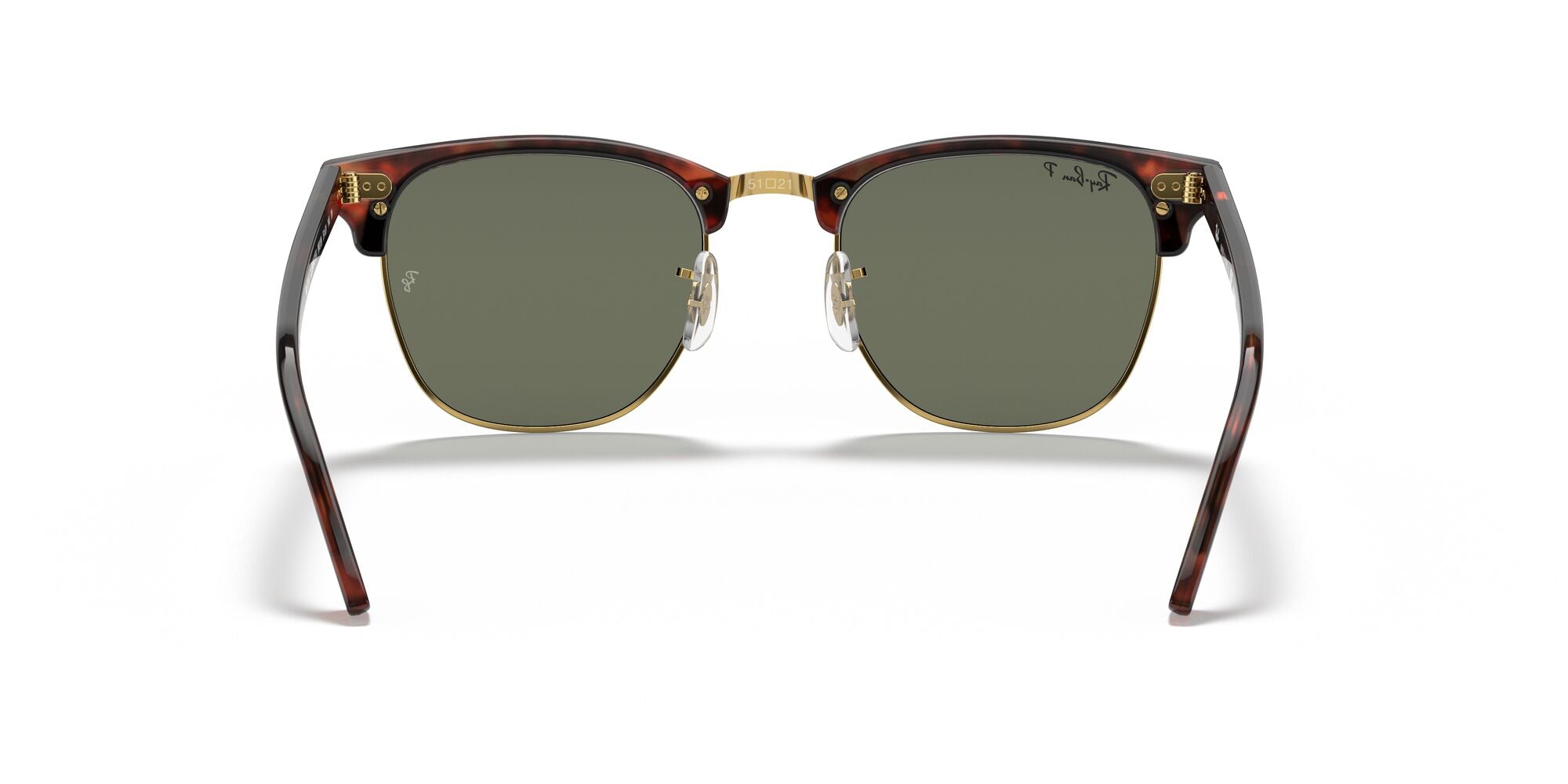RAY-BAN CLUBMASTER, 0RB3016, 990/58 Tortoise On Gold, 55