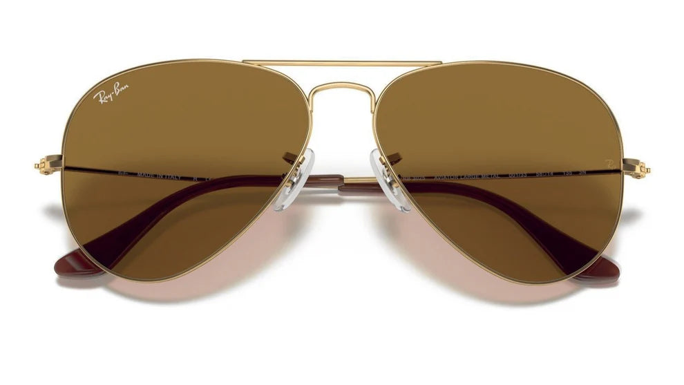 RAY-BAN AVIATOR Classic RB3025 Sunglasses | 001/33 Gold 58mm | Eye Concepts Australia