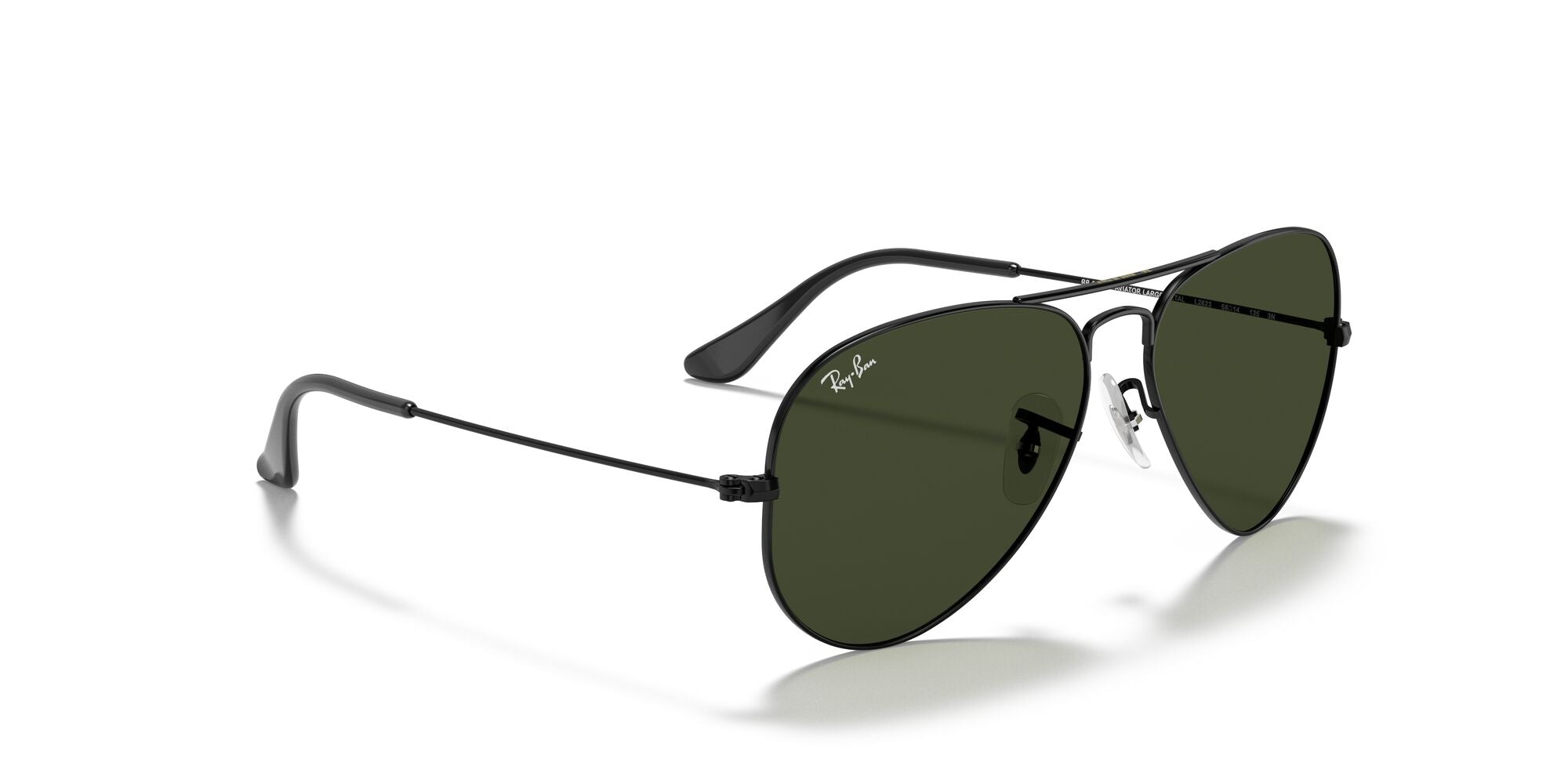 Ray-Ban Aviator RB3025 L2823 Black 58mm | Eye Concepts Australia